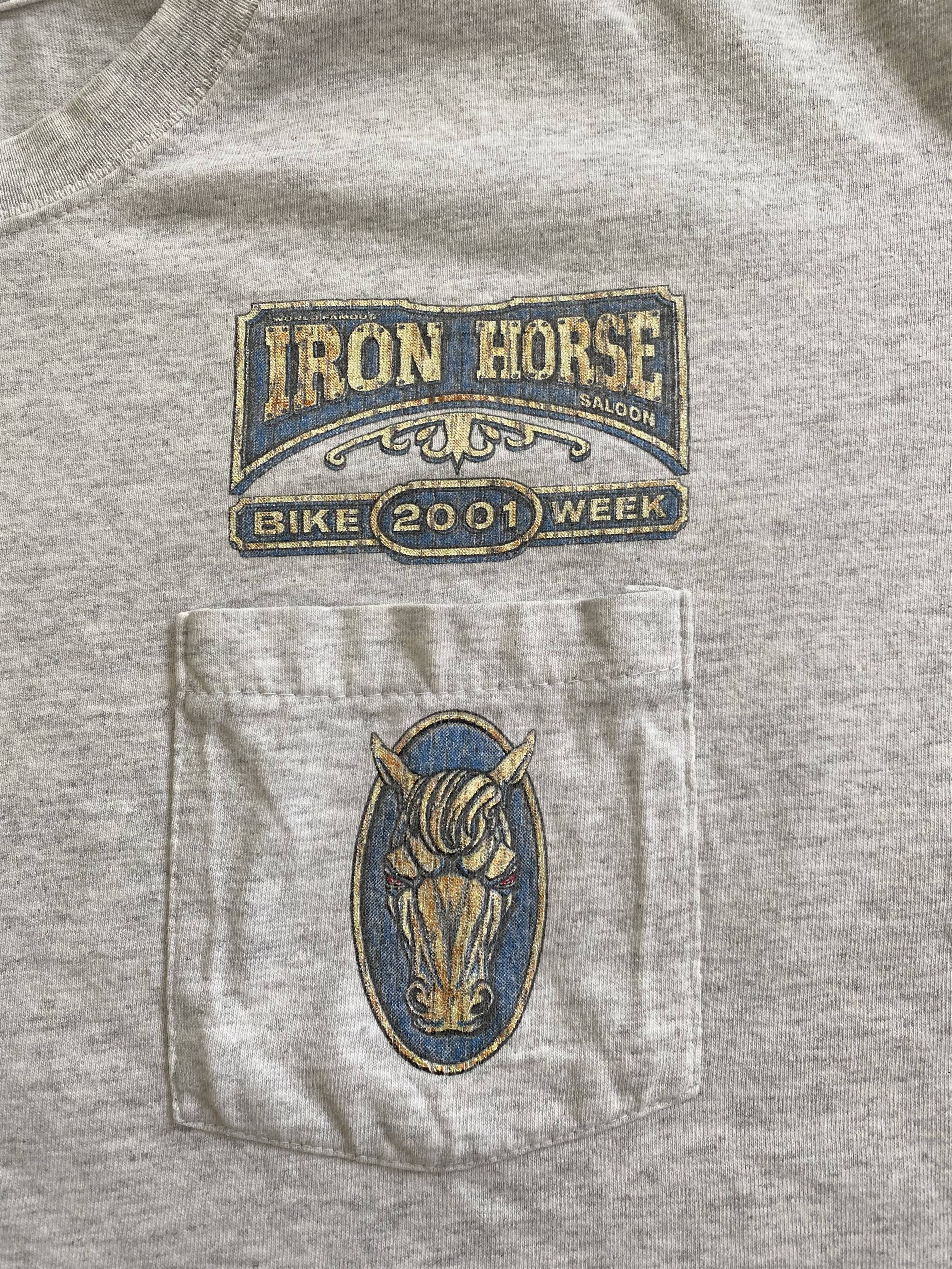 Vintage Vintage 2001 Iron Horse Bike Week Pocket Shirt Size US L / EU 52-54 / 3 - 3 Thumbnail