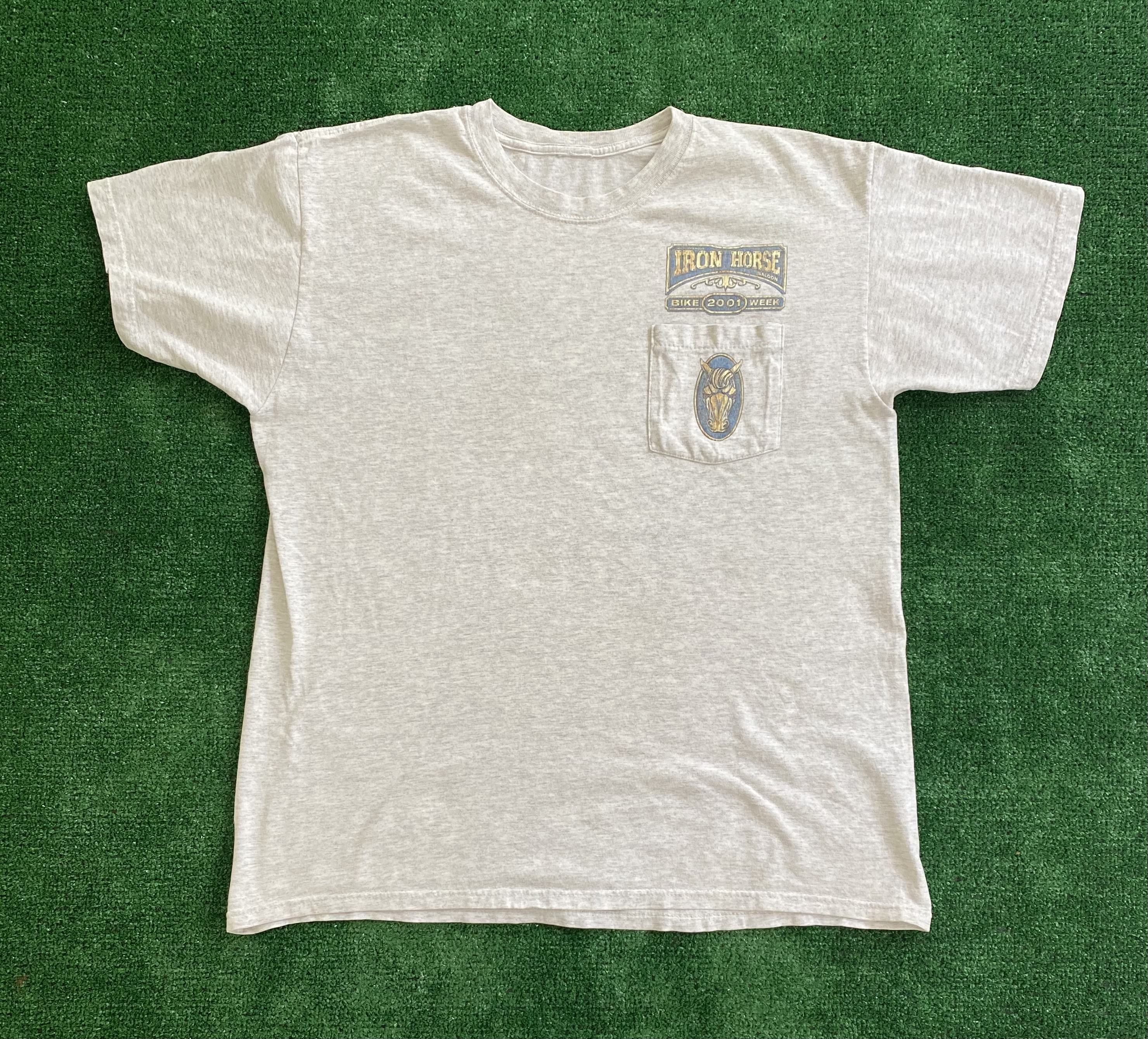 Vintage Vintage 2001 Iron Horse Bike Week Pocket Shirt Size US L / EU 52-54 / 3 - 1 Thumbnail