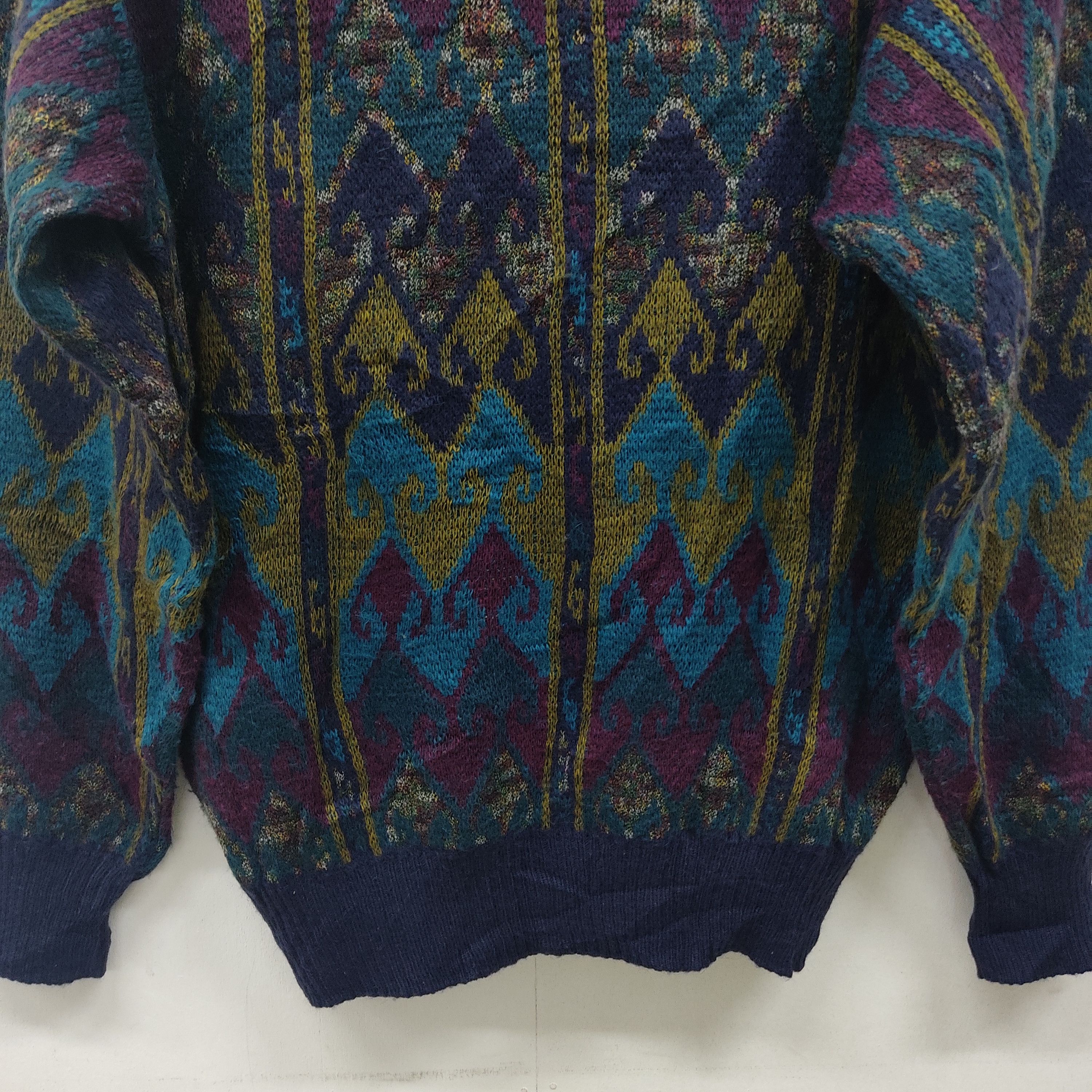 Other Vintage Art Style The Italian Sweater Co Knitwear Jumper Size US M / EU 48-50 / 2 - 13 Thumbnail