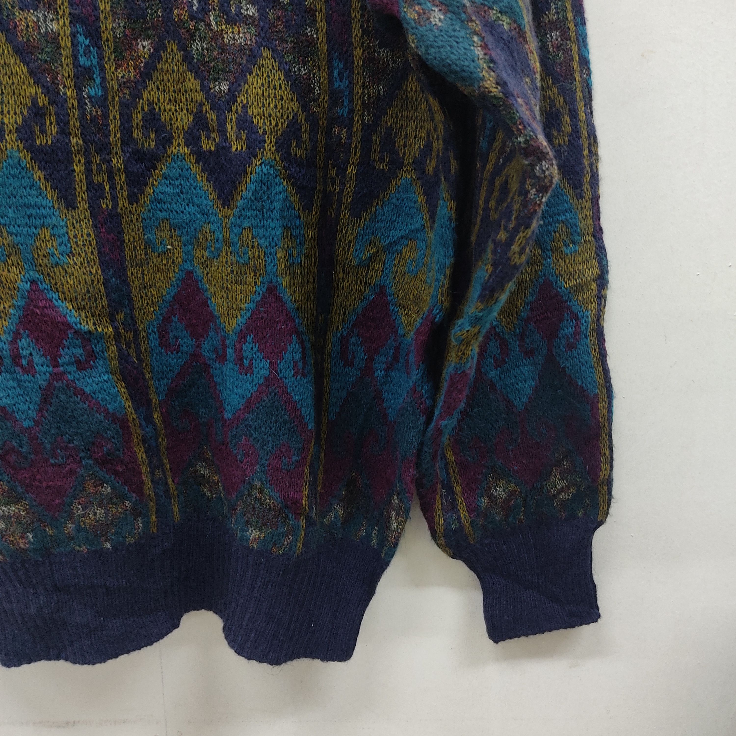 Other Vintage Art Style The Italian Sweater Co Knitwear Jumper Size US M / EU 48-50 / 2 - 7 Thumbnail