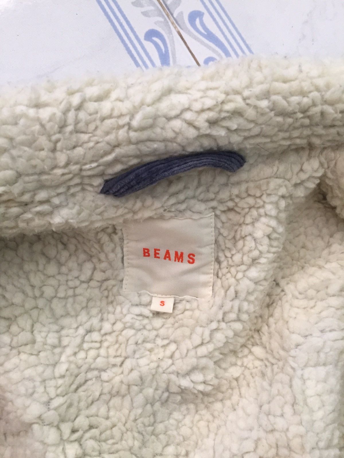 Beams Plus × Japanese Brand Vtg Faded Beams Corduroy Fleece Sherpa Jacket Size US M / EU 48-50 / 2 - 19 Thumbnail