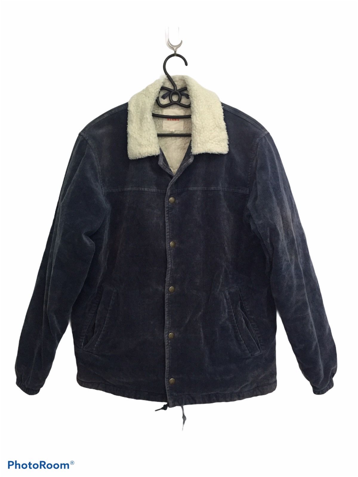 Beams Plus × Japanese Brand Vtg Faded Beams Corduroy Fleece Sherpa Jacket Size US M / EU 48-50 / 2 - 1 Thumbnail