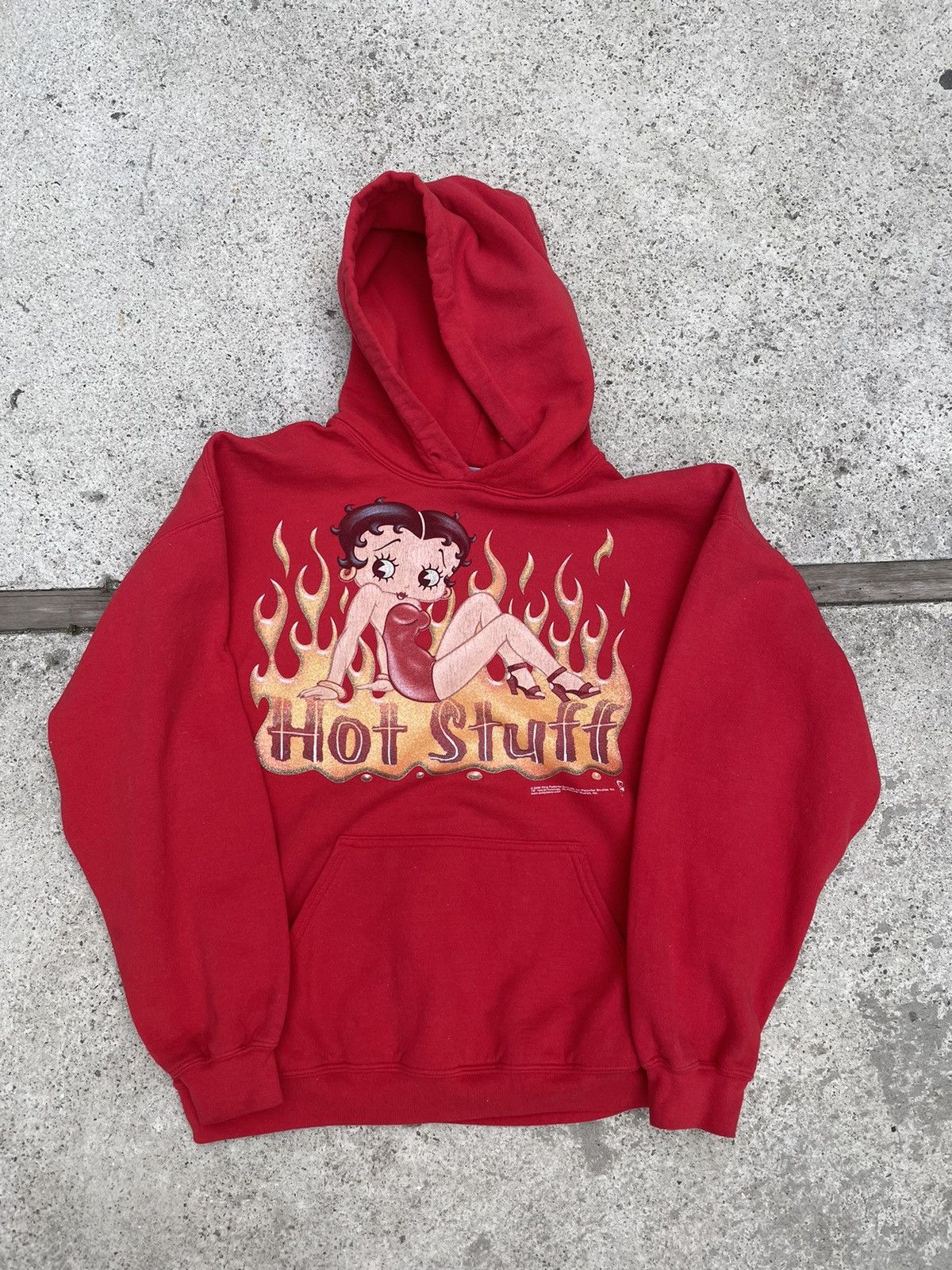 Vintage Betty Boop Hoodie Rare