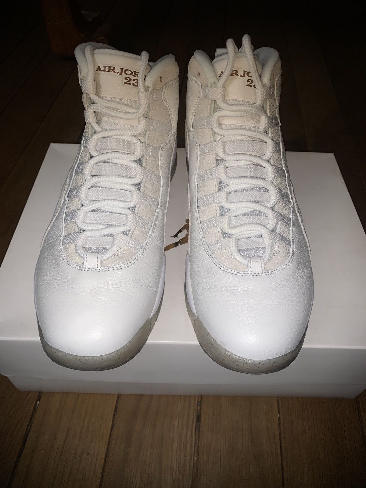 Drake × Jordan Brand × Nike OVO x Air Jordan 10 Retro White 2015 Size US 10.5 / EU 43-44 - 3 Thumbnail