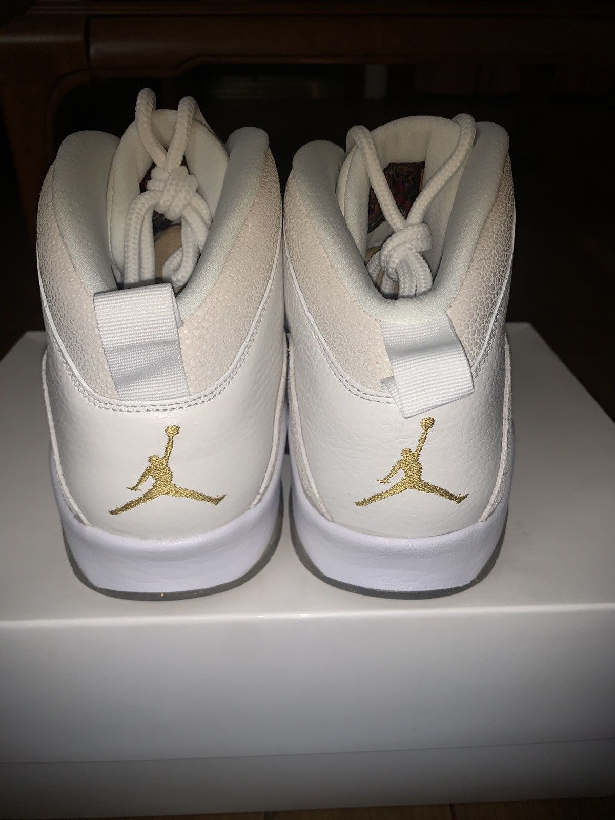 Drake × Jordan Brand × Nike OVO x Air Jordan 10 Retro White 2015 Size US 10.5 / EU 43-44 - 8 Thumbnail