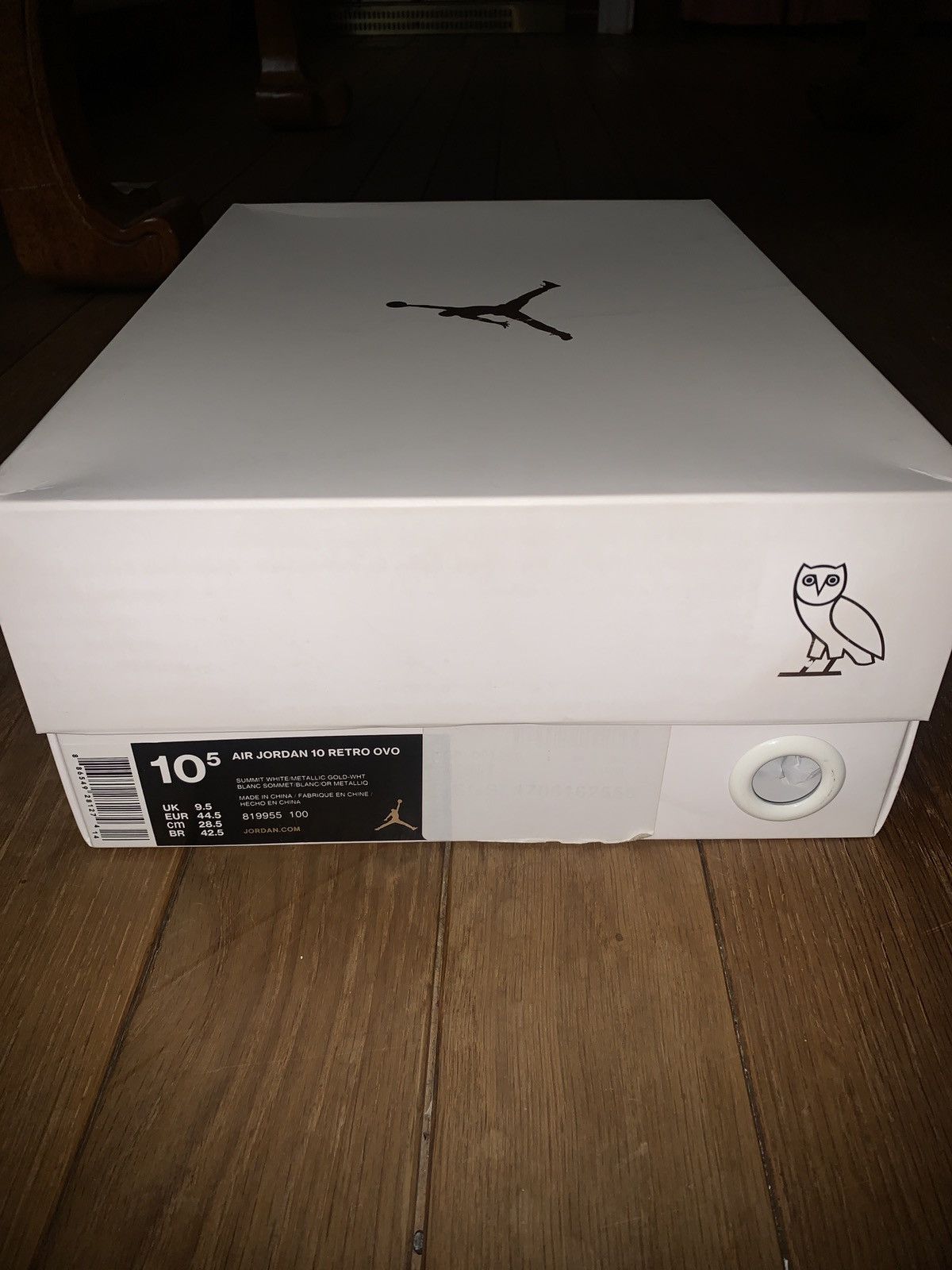Drake × Jordan Brand × Nike OVO x Air Jordan 10 Retro White 2015 Size US 10.5 / EU 43-44 - 1 Thumbnail
