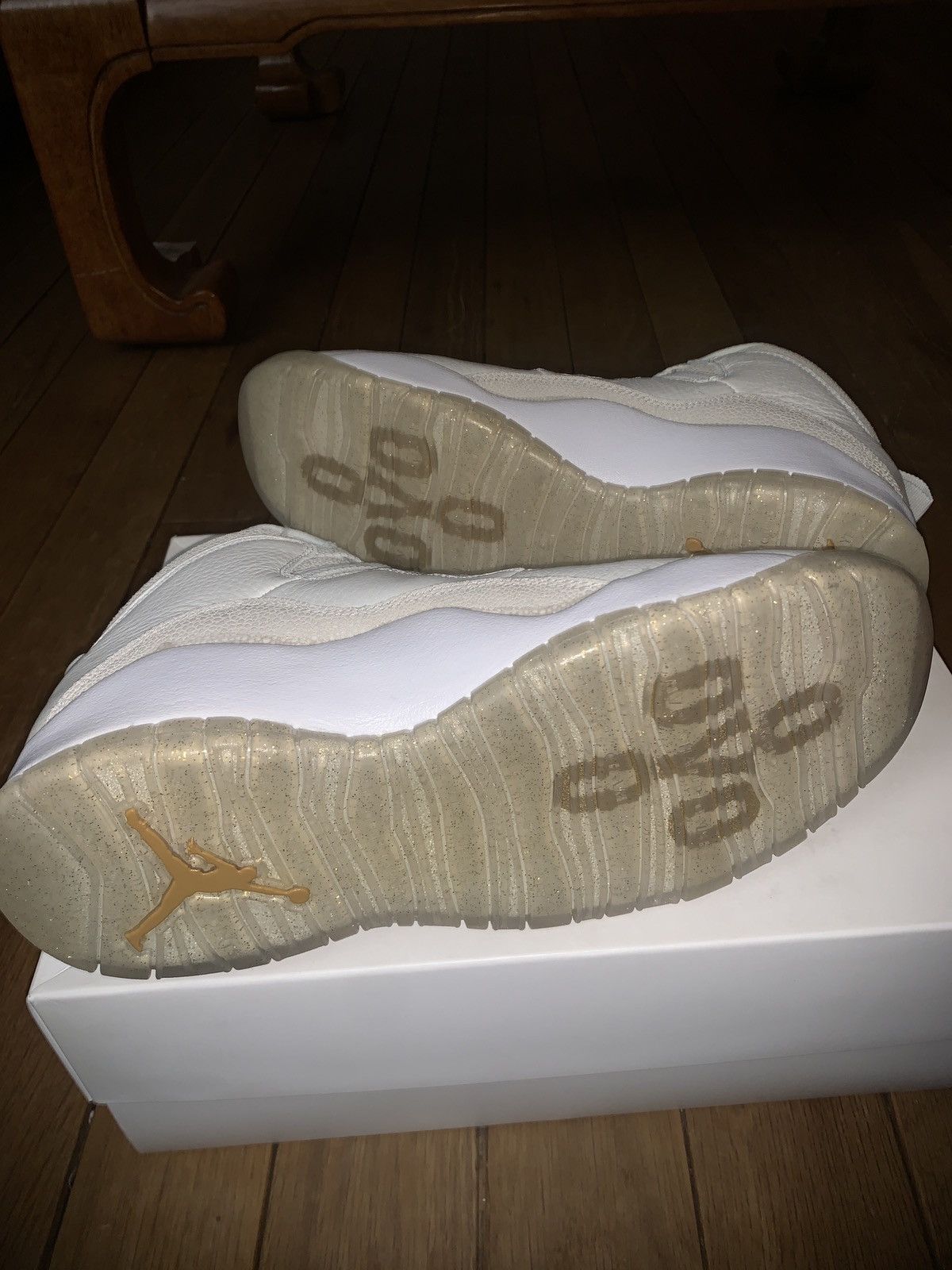 Drake × Jordan Brand × Nike OVO x Air Jordan 10 Retro White 2015 Size US 10.5 / EU 43-44 - 5 Thumbnail