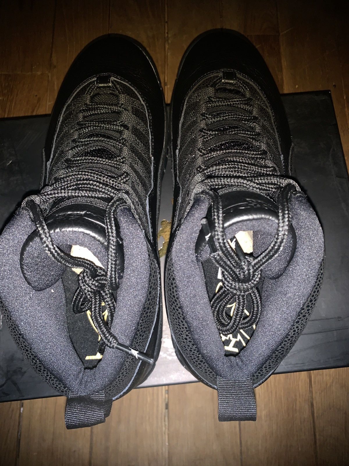 Drake × Jordan Brand × Nike OVO x Air Jordan 10 Retro Black 2016 Size US 11 / EU 44 - 6 Thumbnail