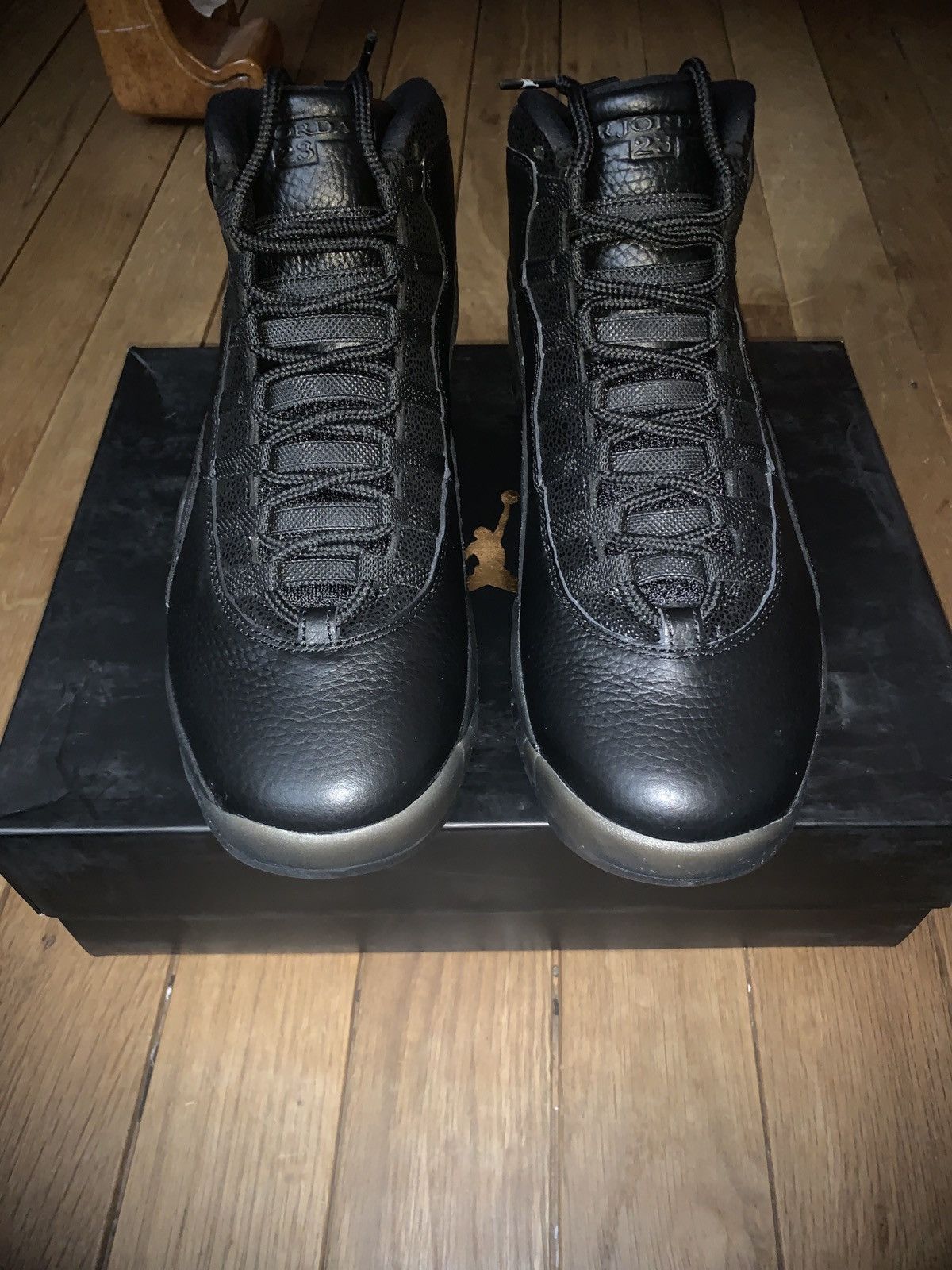 Drake × Jordan Brand × Nike OVO x Air Jordan 10 Retro Black 2016 Size US 11 / EU 44 - 3 Thumbnail