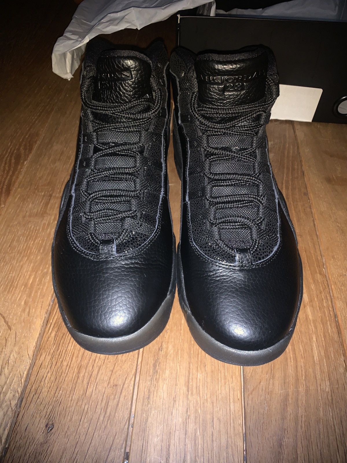 Jordan Brand × Nike OVO x Air Jordan 10 Retro Black 2016 Size US 10 / EU 43 - 8 Thumbnail