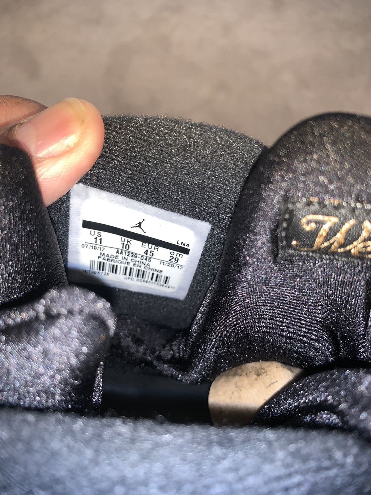Drake × Jordan Brand × Nike OVO x Air Jordan 8 Retro Black 2018 Size US 11 / EU 44 - 12 Thumbnail