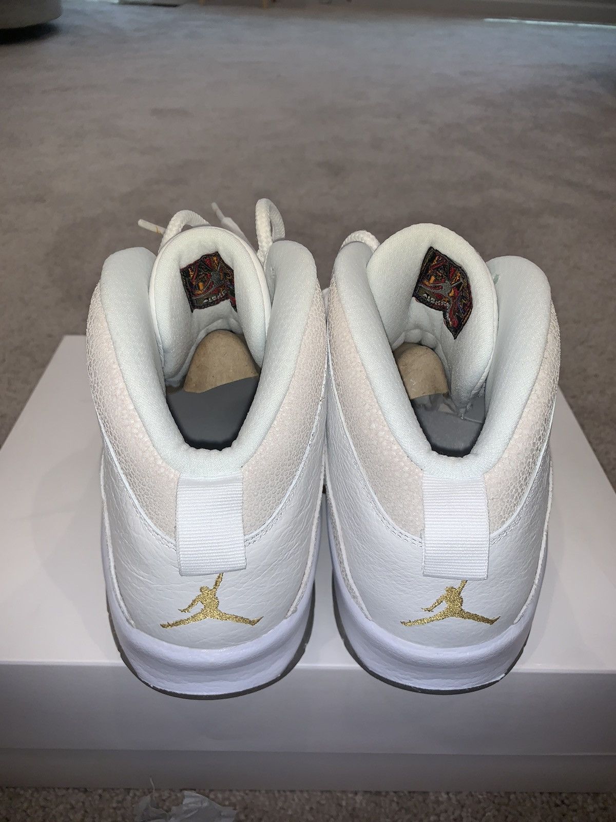 Drake × Jordan Brand × Nike OVO x Air Jordan 10 Retro White 2015 Size US 11 / EU 44 - 8 Thumbnail