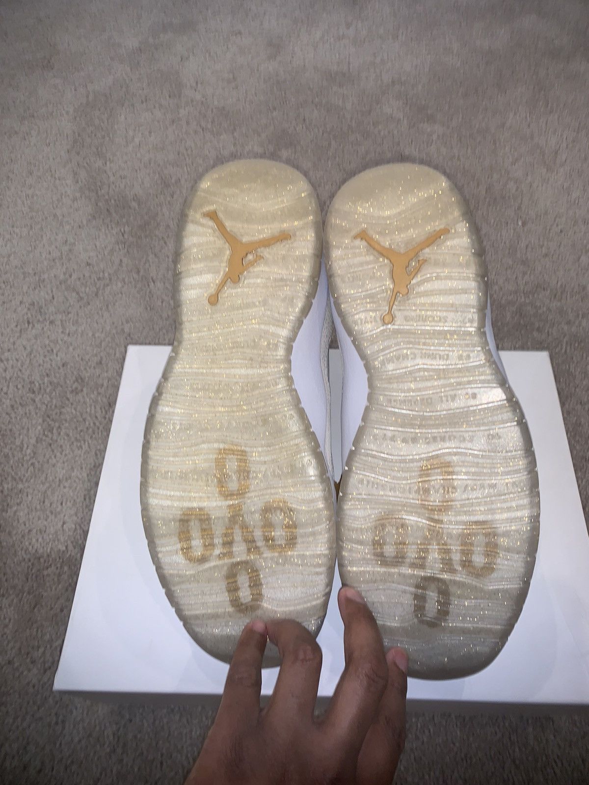 Drake × Jordan Brand × Nike OVO x Air Jordan 10 Retro White 2015 Size US 11 / EU 44 - 3 Thumbnail