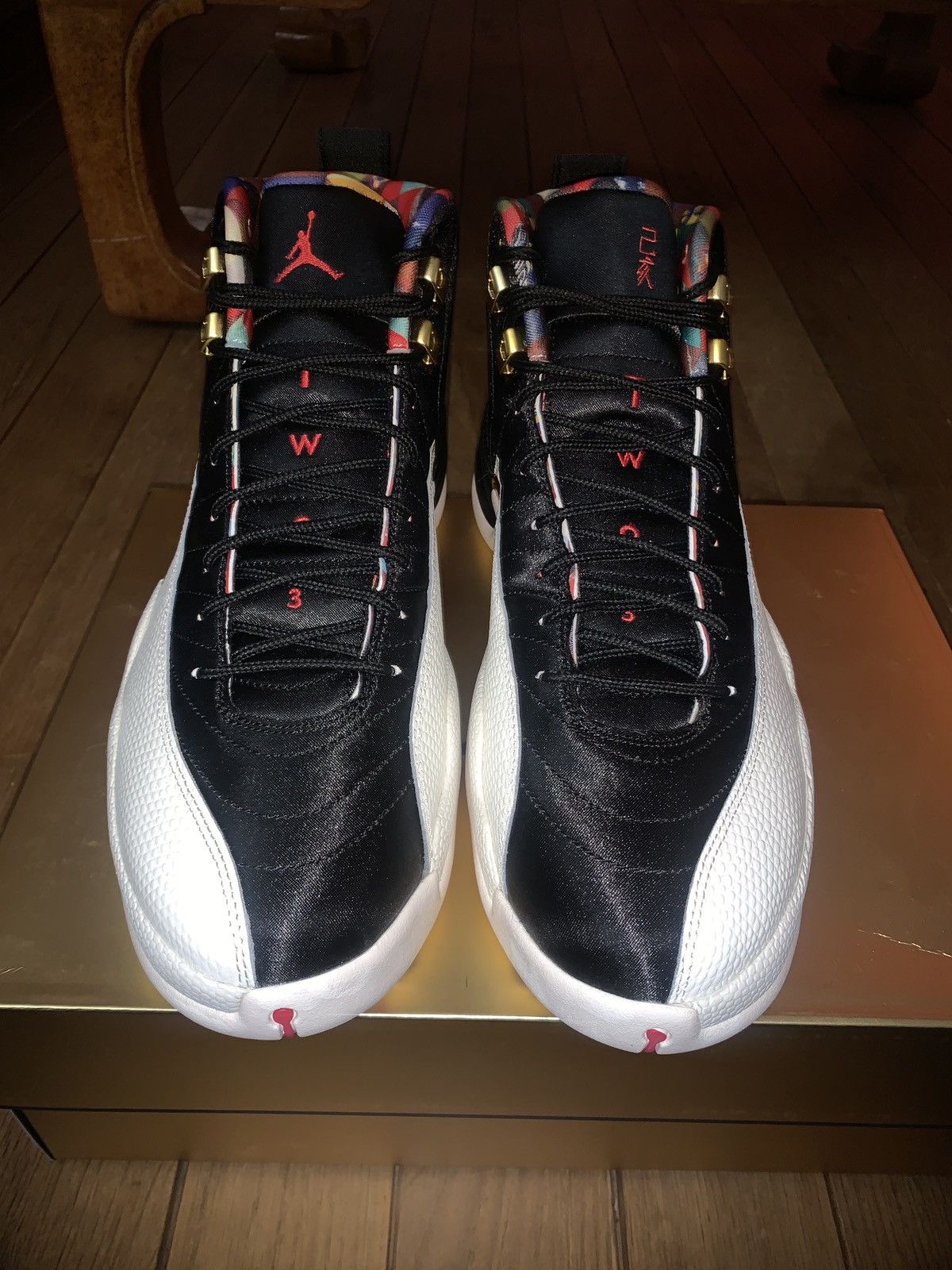 Jordan Brand × Nike Air Jordan 12 Retro 2019 Chinese New Year 2019 Size US 12 / EU 45 - 4 Thumbnail