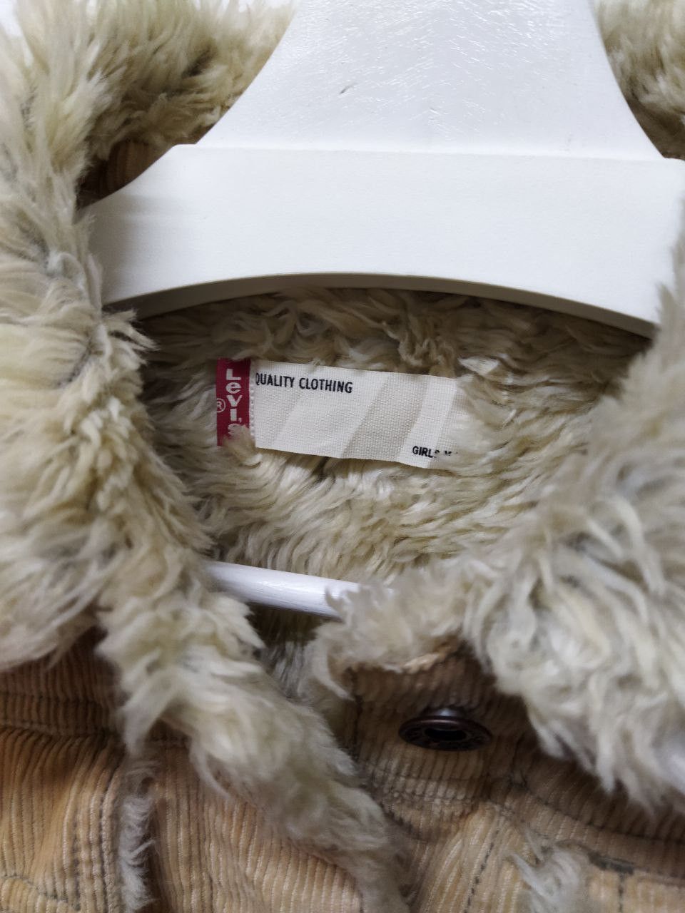 Levi's Levi's Corduroy Women Jacket With Sherpa Lining Size M / US 6-8 / IT 42-44 - 5 Thumbnail
