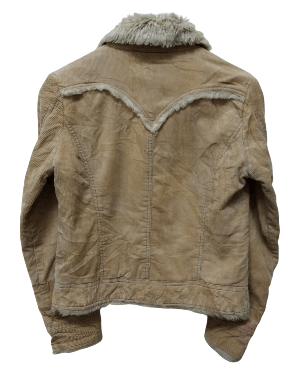 Levi's Levi's Corduroy Women Jacket With Sherpa Lining Size M / US 6-8 / IT 42-44 - 2 Thumbnail