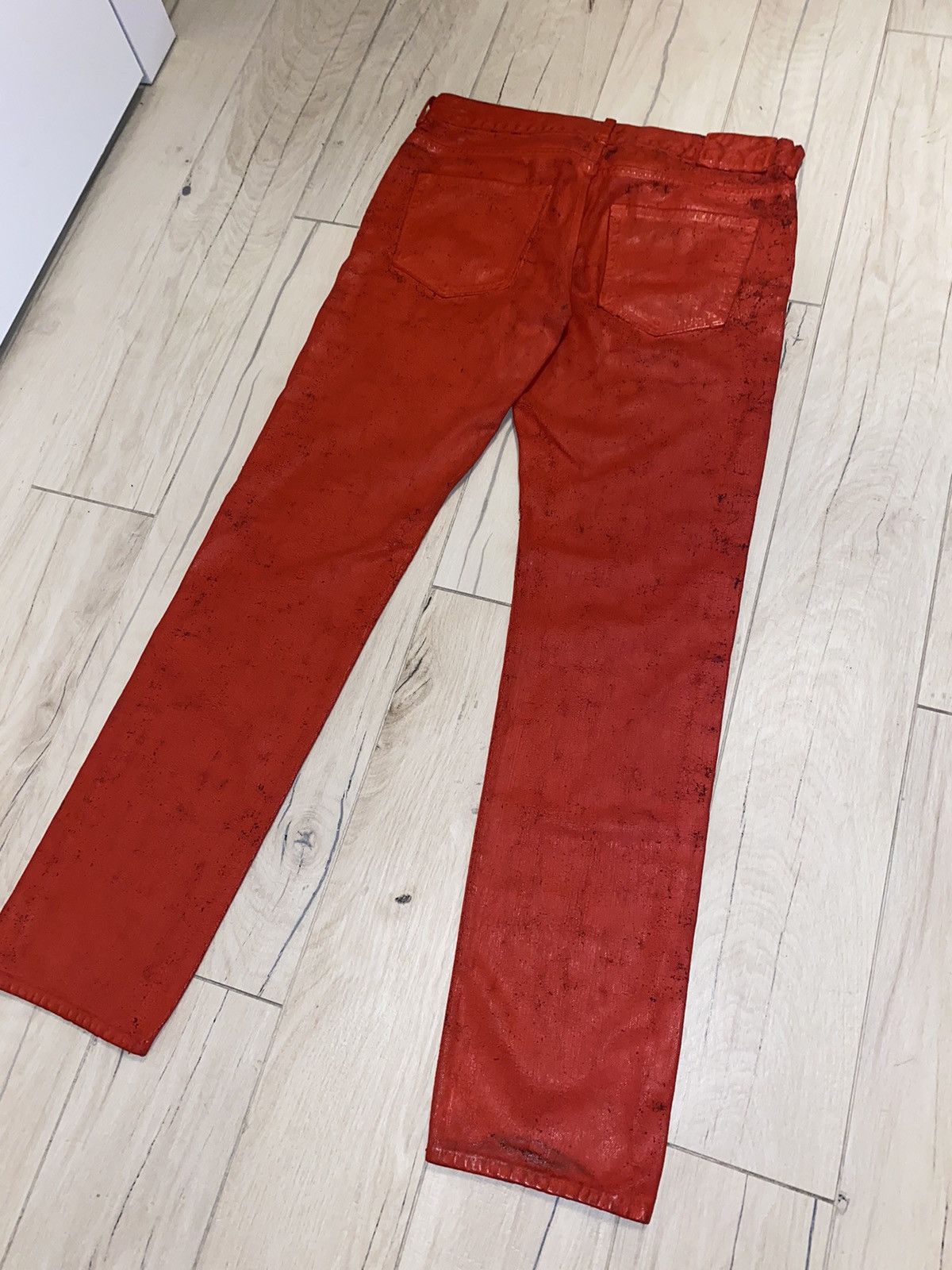 Maison Margiela FW12 Reedition Maison Margiela X H&M Handpainted Denim Size US 32 / EU 48 - 10 Thumbnail