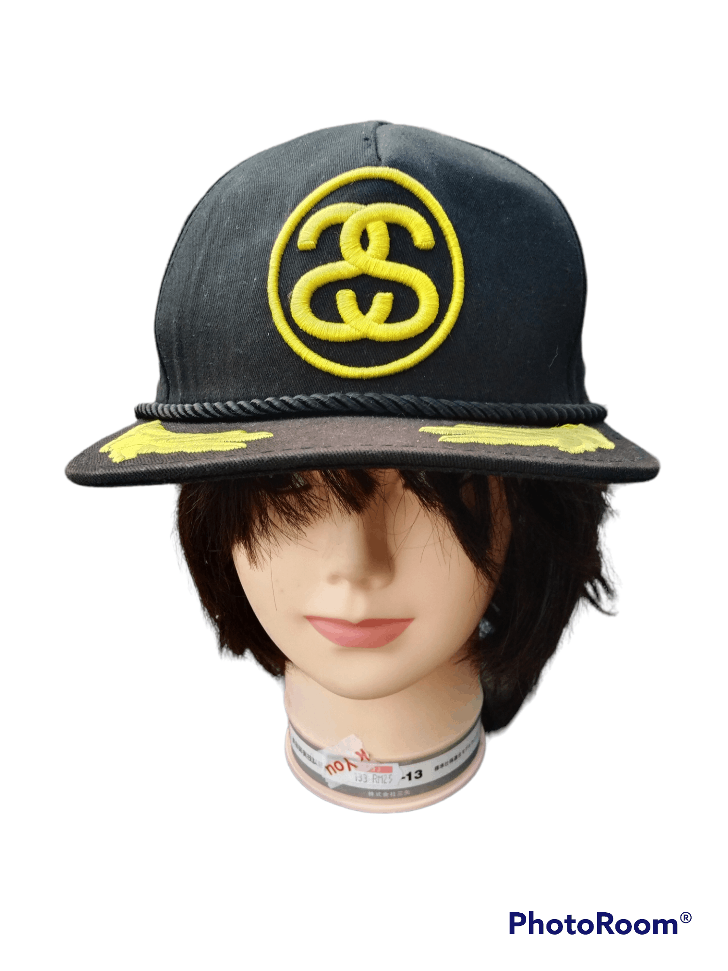 Stussy × Vintage VTG STUSSY EMBROIDED SS GOLD BIG LOGO HAT Size ONE SIZE - 1 Thumbnail