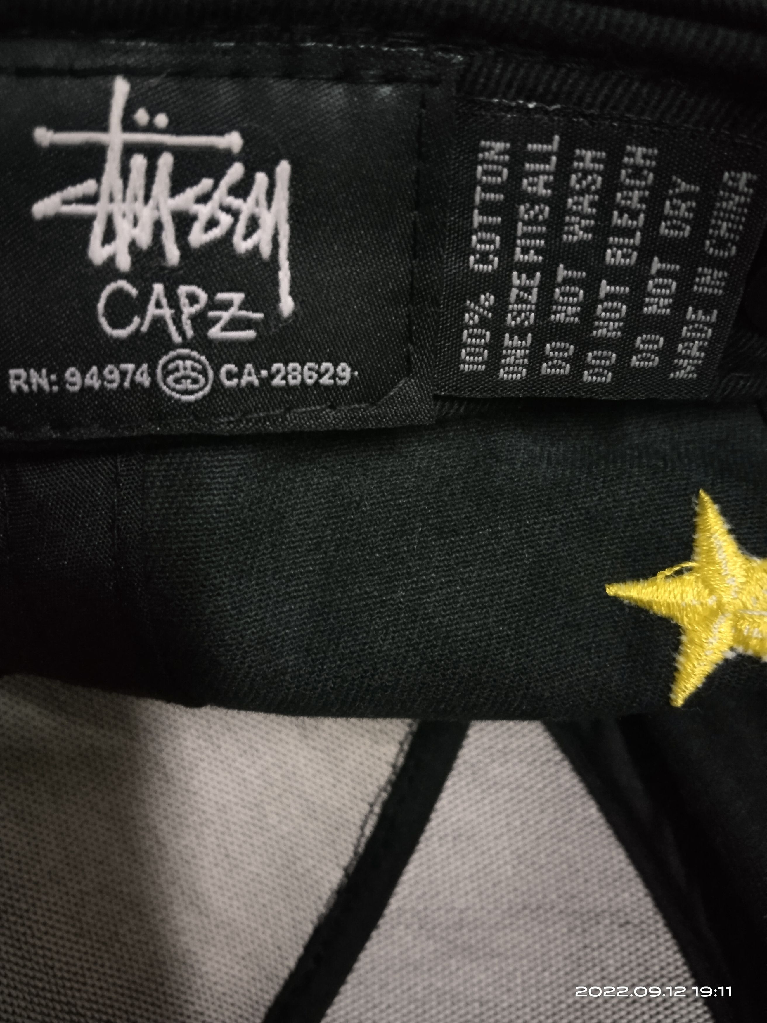 Stussy × Vintage VTG STUSSY EMBROIDED SS GOLD BIG LOGO HAT Size ONE SIZE - 5 Thumbnail
