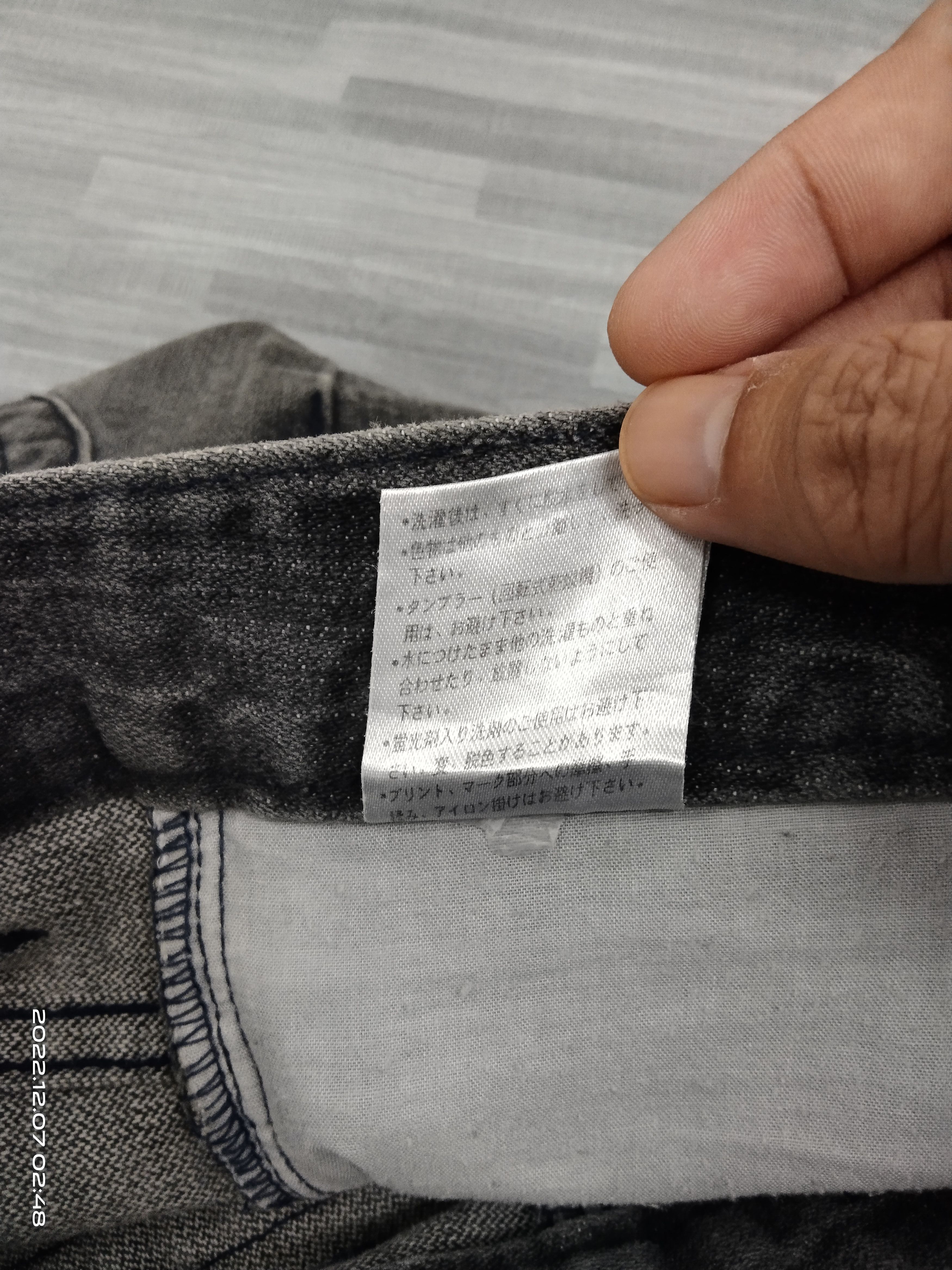 Japanese Brand FLARED🔥SUPER SICK RIPED POINT LOMA DENIM PANTS Size US 31 - 11 Thumbnail