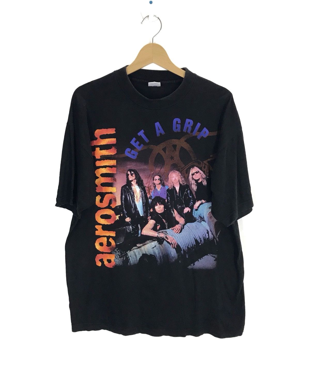 Aerosmith Vintage 90s AEROSMITH World Tour 1994 Shirt Size US L / EU 52-54 / 3 - 1 Thumbnail