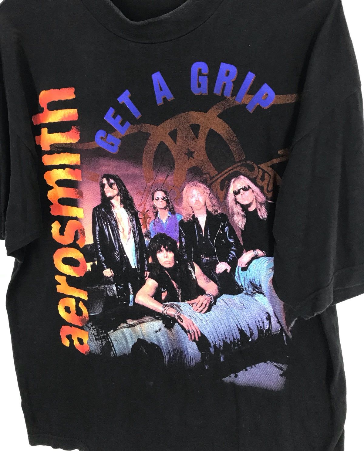 Aerosmith Vintage 90s AEROSMITH World Tour 1994 Shirt Size US L / EU 52-54 / 3 - 5 Thumbnail