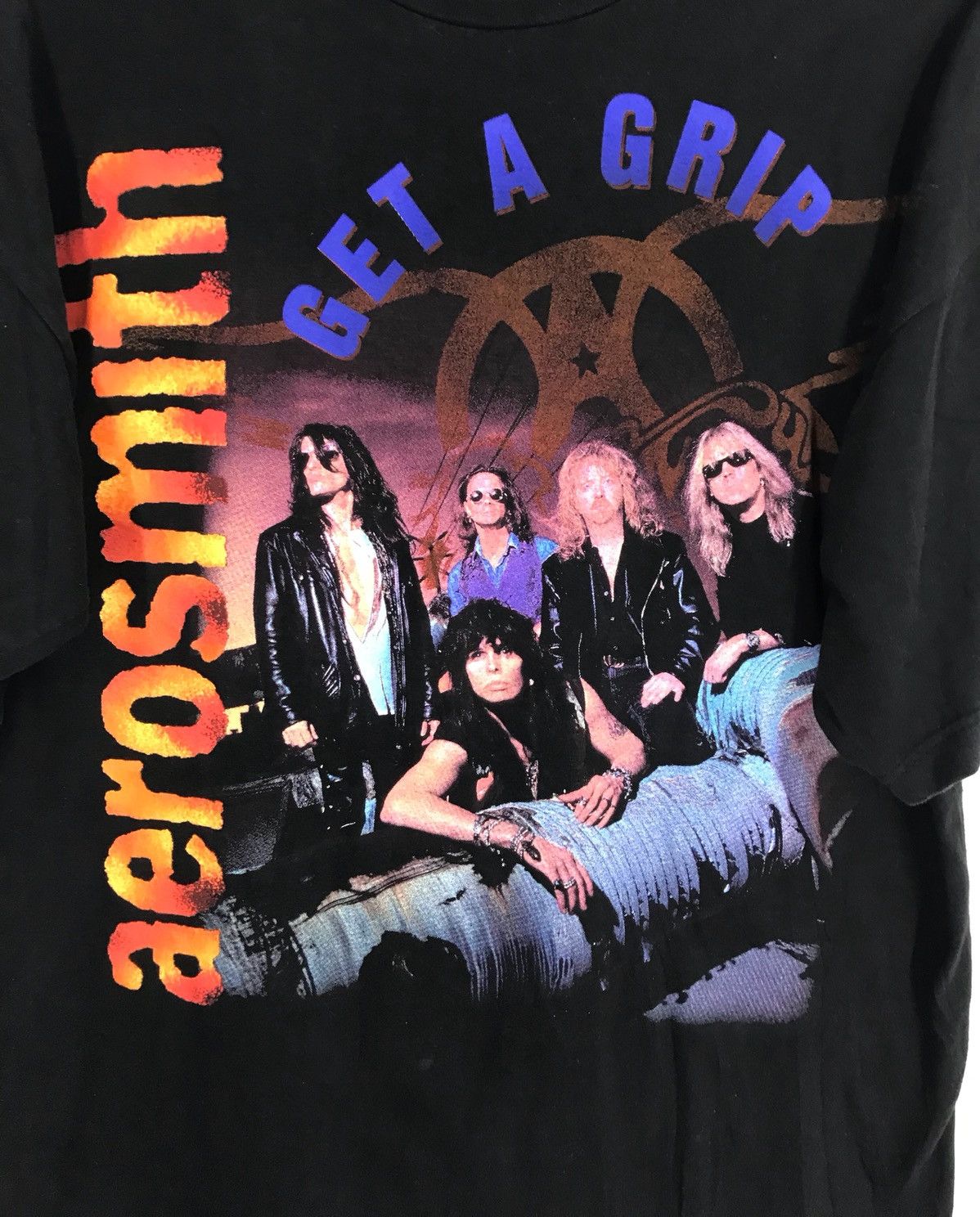 Aerosmith Vintage 90s AEROSMITH World Tour 1994 Shirt Size US L / EU 52-54 / 3 - 2 Thumbnail