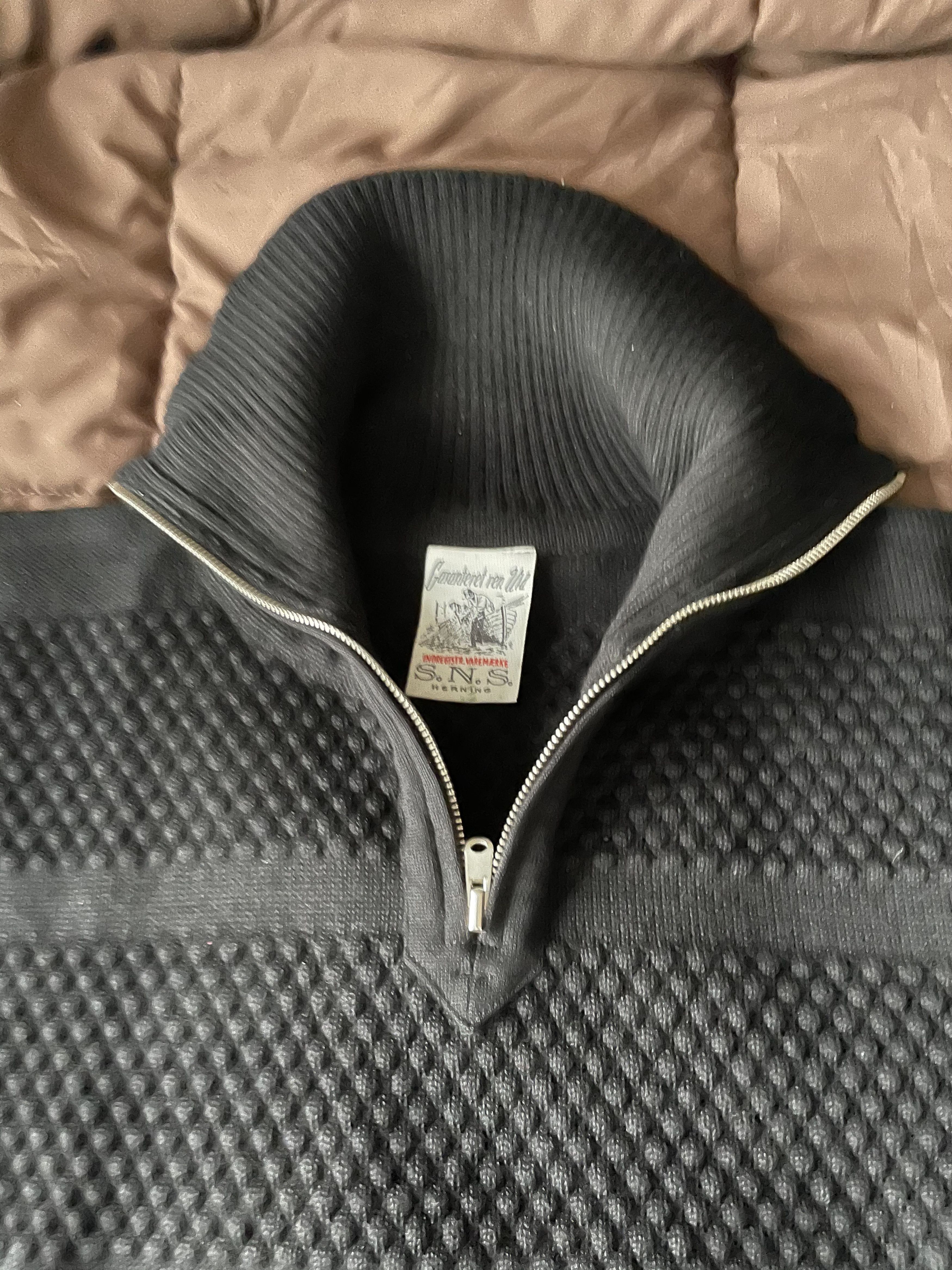 S.N.S. Herning Fisherman Zip Sweater Black Size US S / EU 44-46 / 1 - 2 Thumbnail