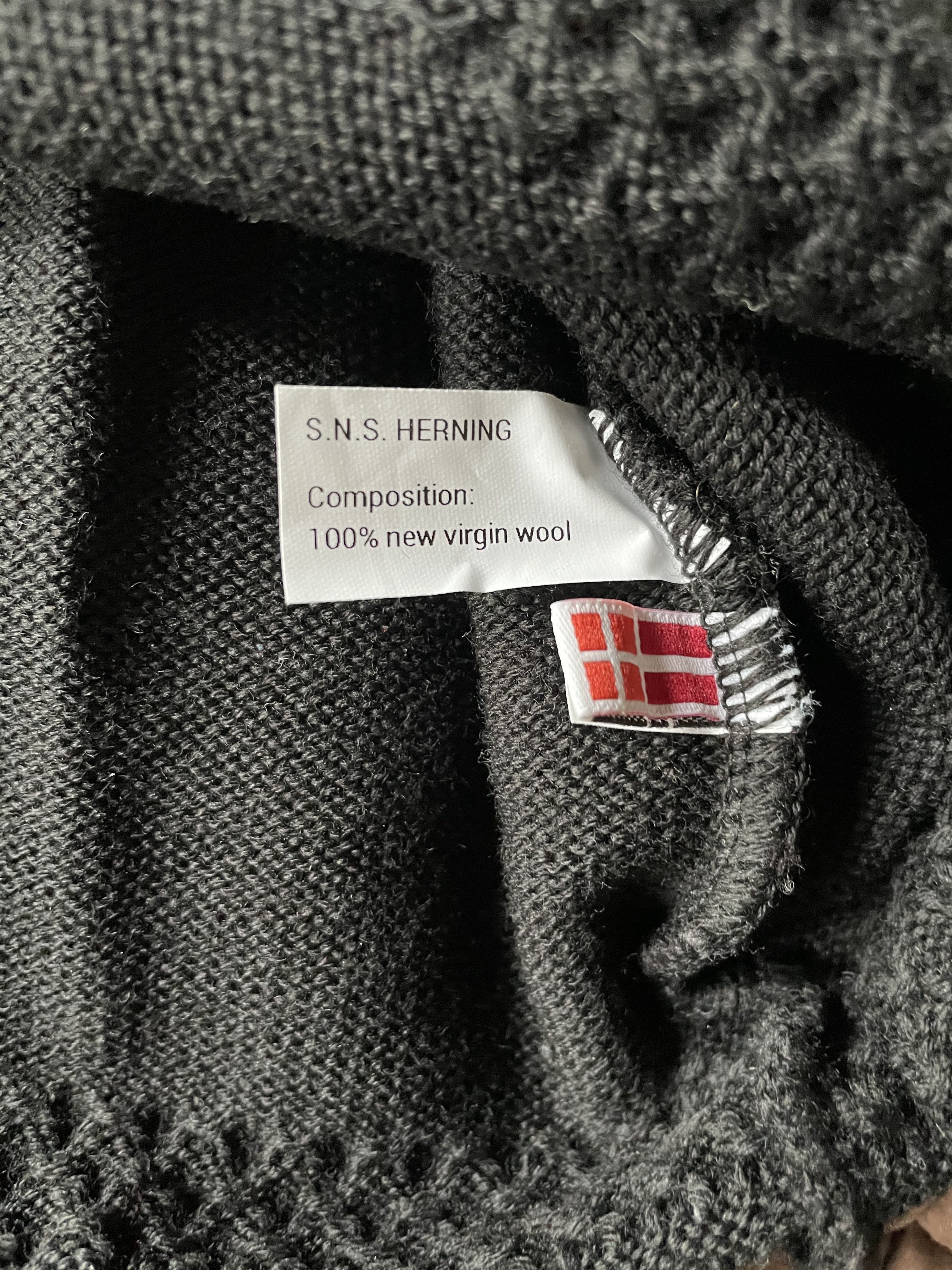 S.N.S. Herning Fisherman Zip Sweater Black Size US S / EU 44-46 / 1 - 5 Thumbnail