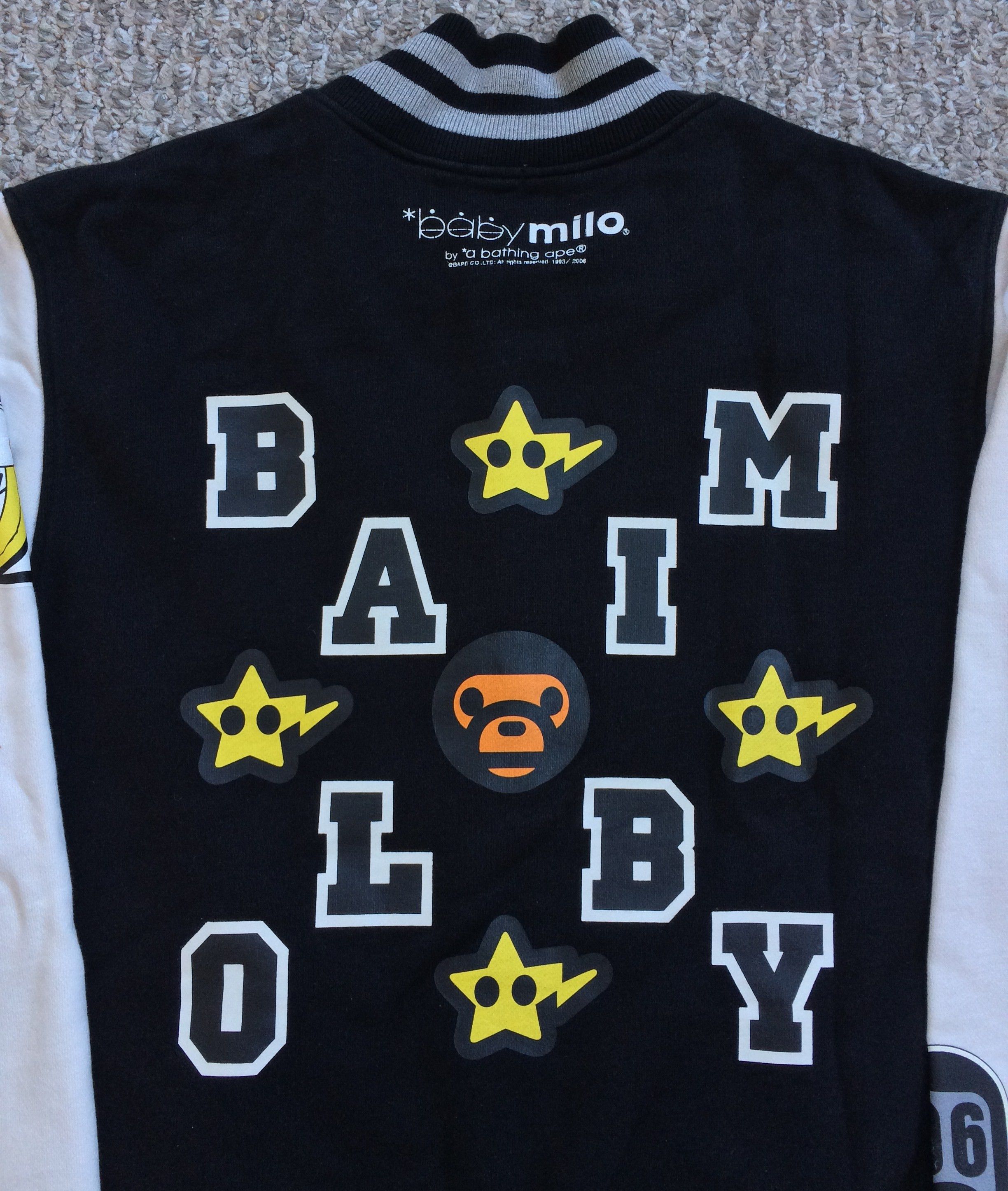 Bape F/W 2006 Baby Milo Varsity Jacket Size US M / EU 48-50 / 2 - 6 Thumbnail