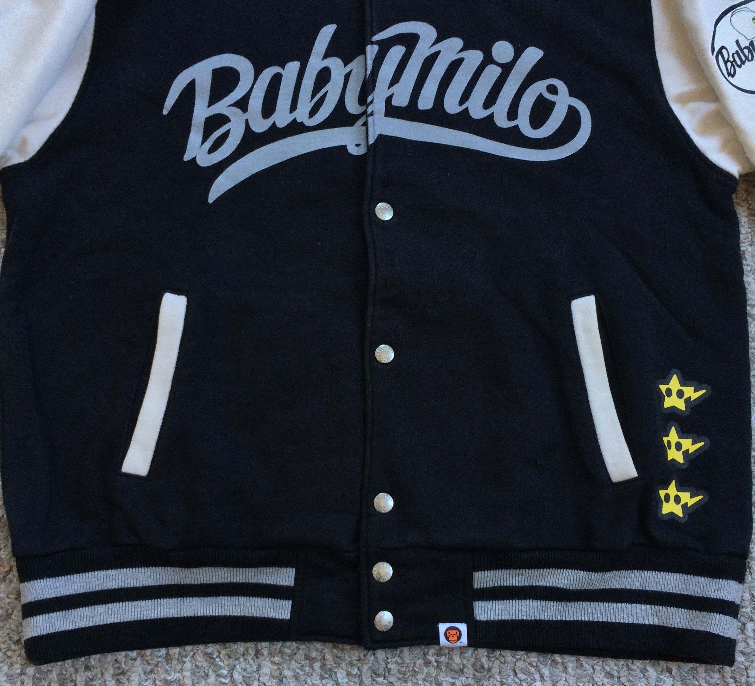 Bape F/W 2006 Baby Milo Varsity Jacket Size US M / EU 48-50 / 2 - 3 Thumbnail