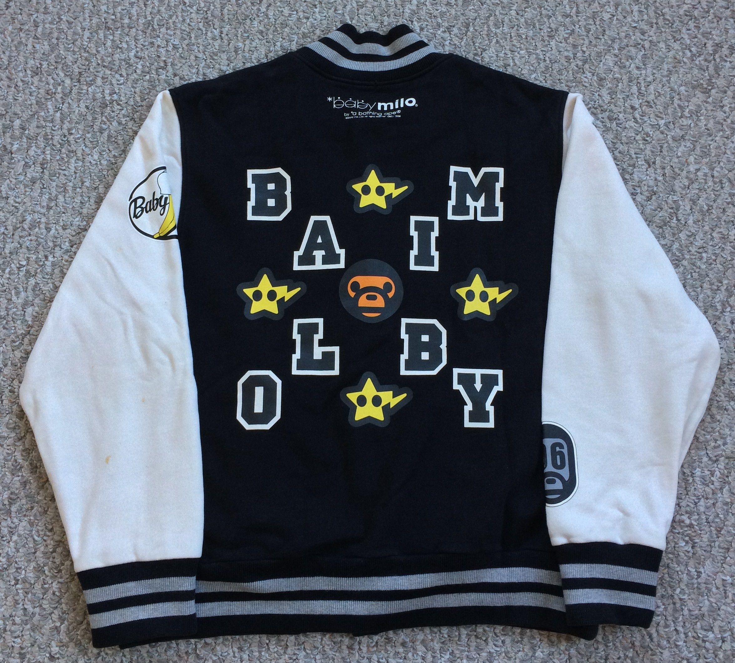 Bape F/W 2006 Baby Milo Varsity Jacket Size US M / EU 48-50 / 2 - 5 Thumbnail