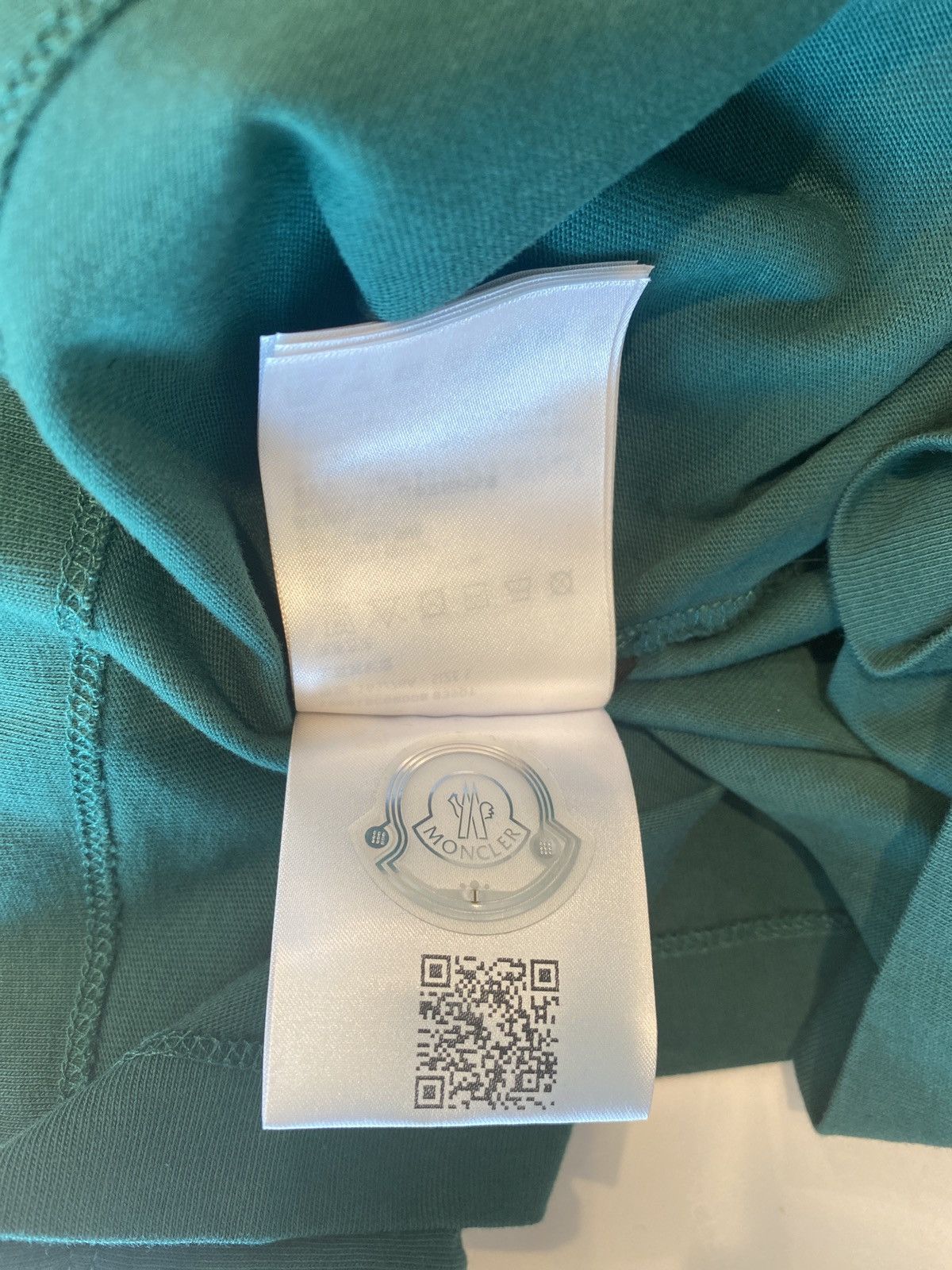 Moncler Moncler logo print tee (Dark Green) New collection 2023 Size US S / EU 44-46 / 1 - 6 Thumbnail