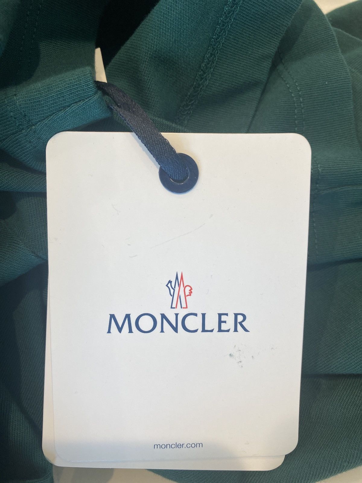 Moncler Moncler logo print tee (Dark Green) New collection 2023 Size US S / EU 44-46 / 1 - 5 Thumbnail