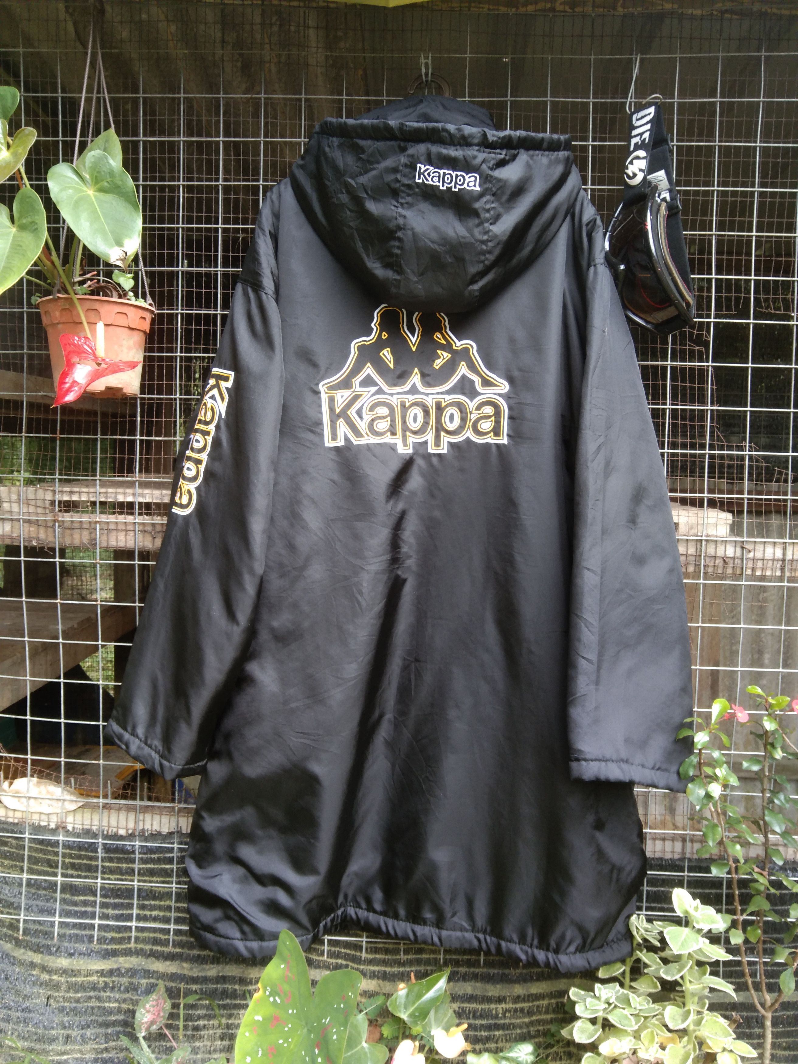 Kappa WINTER ITALIAN KAPPA SHERPA PARKA LONG JACKET Size US L / EU 52-54 / 3 - 4 Thumbnail