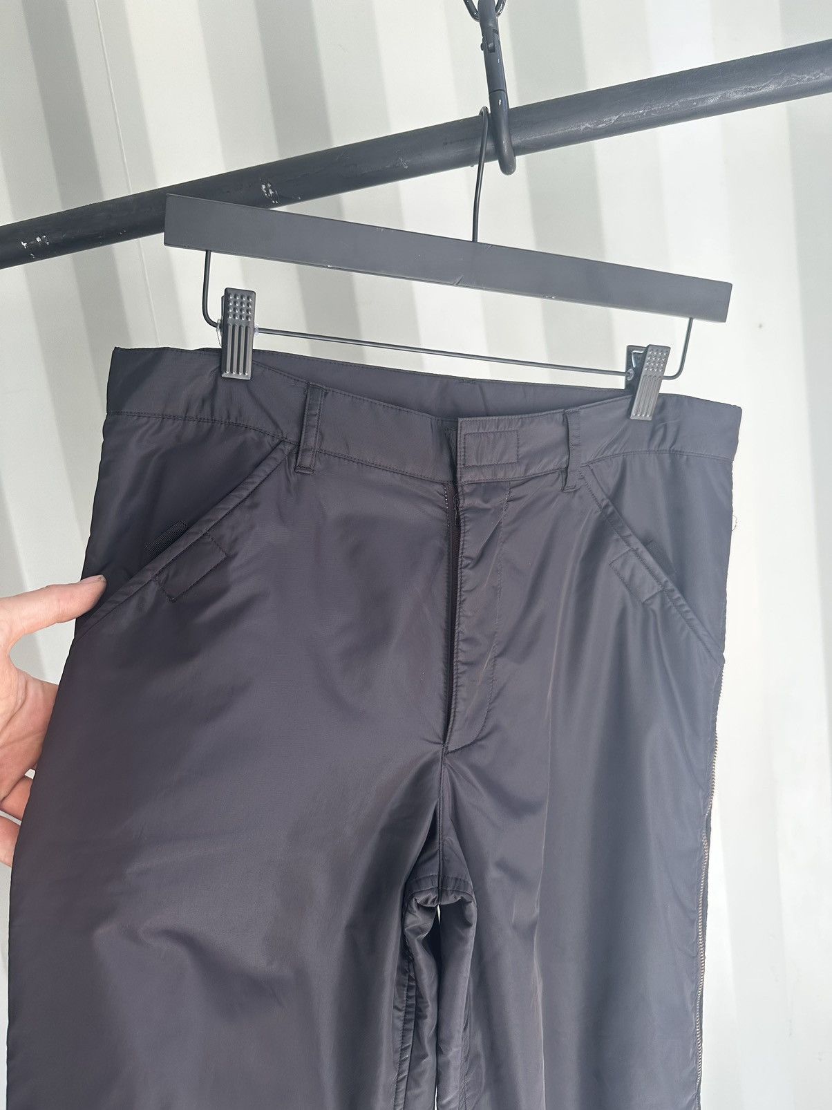 Jean Paul Gaultier Nylon Insulated Side Zip Pants Size US 34 / EU 50 - 3 Thumbnail