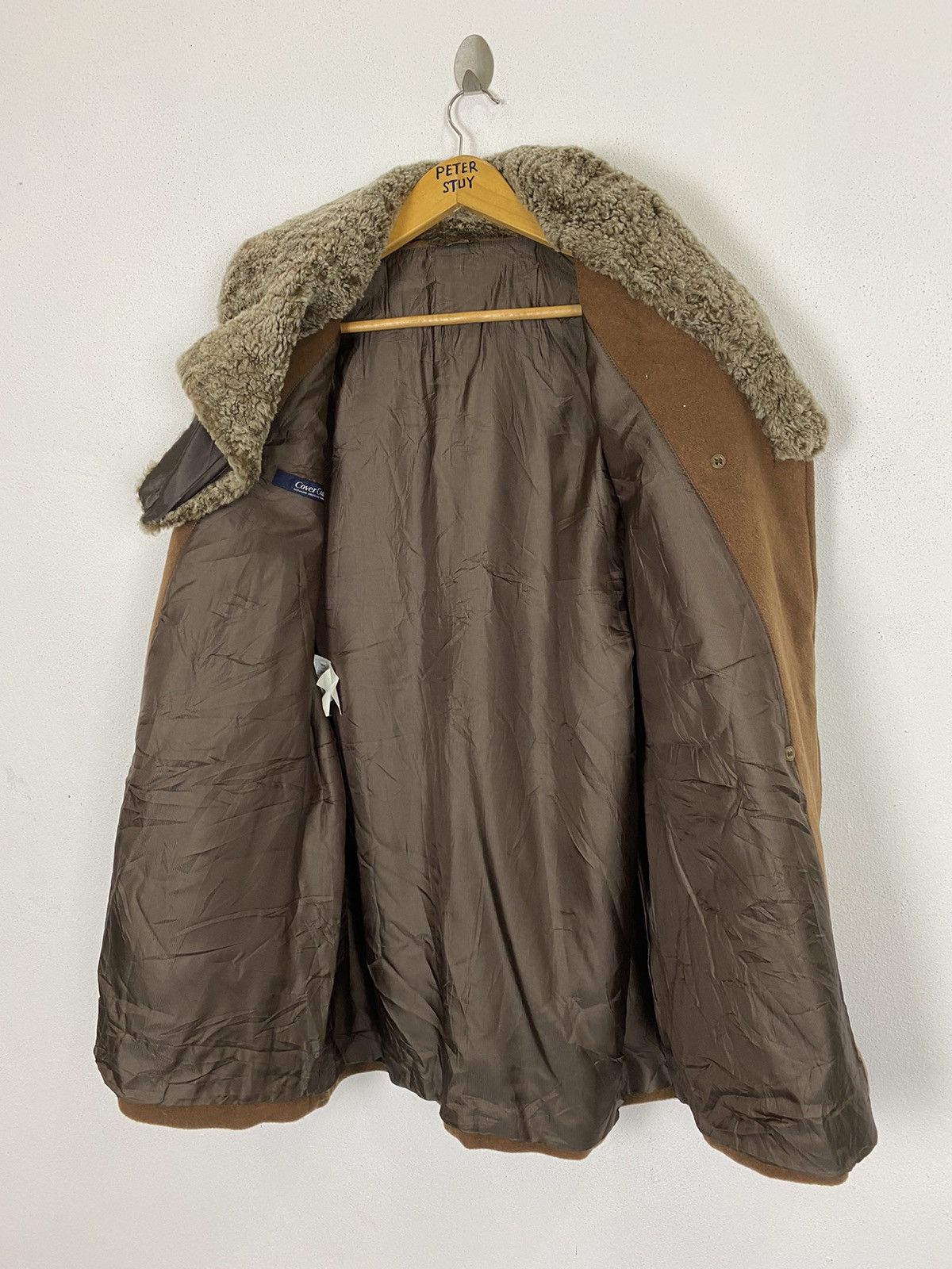 Japanese Brand Cover coat double collar Size US S / EU 44-46 / 1 - 11 Thumbnail
