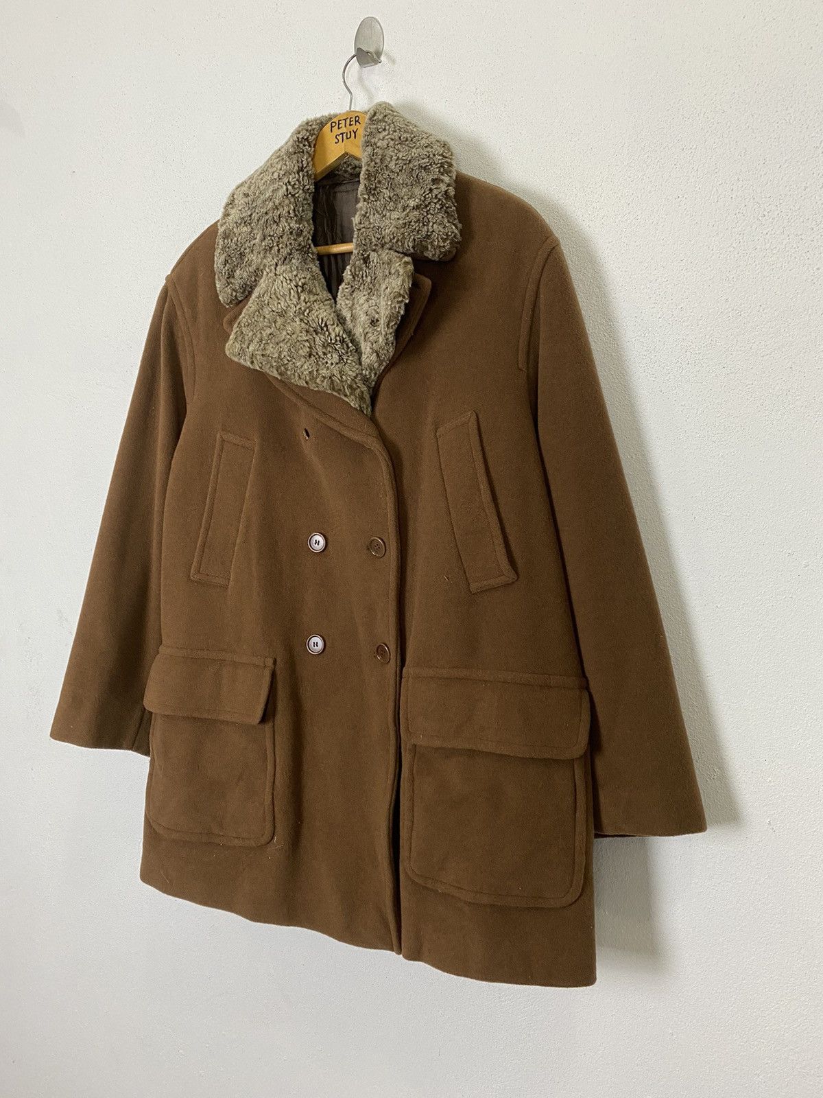Japanese Brand Cover coat double collar Size US S / EU 44-46 / 1 - 3 Thumbnail