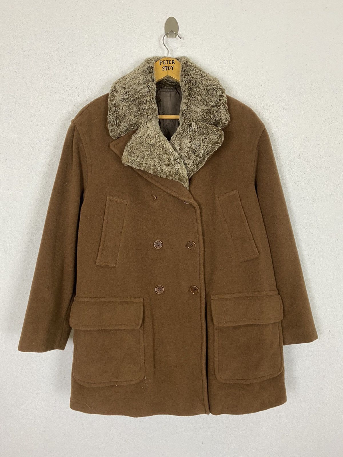 Japanese Brand Cover coat double collar Size US S / EU 44-46 / 1 - 2 Thumbnail