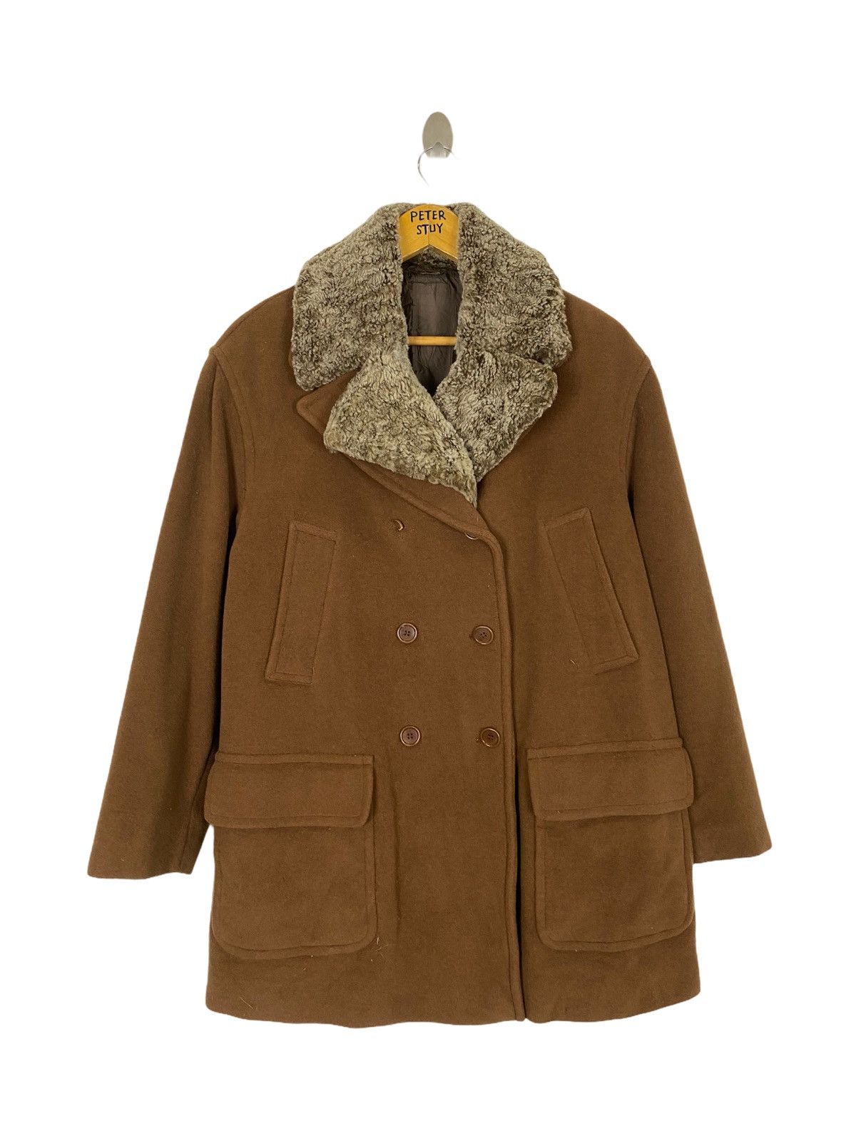 Japanese Brand Cover coat double collar Size US S / EU 44-46 / 1 - 1 Thumbnail
