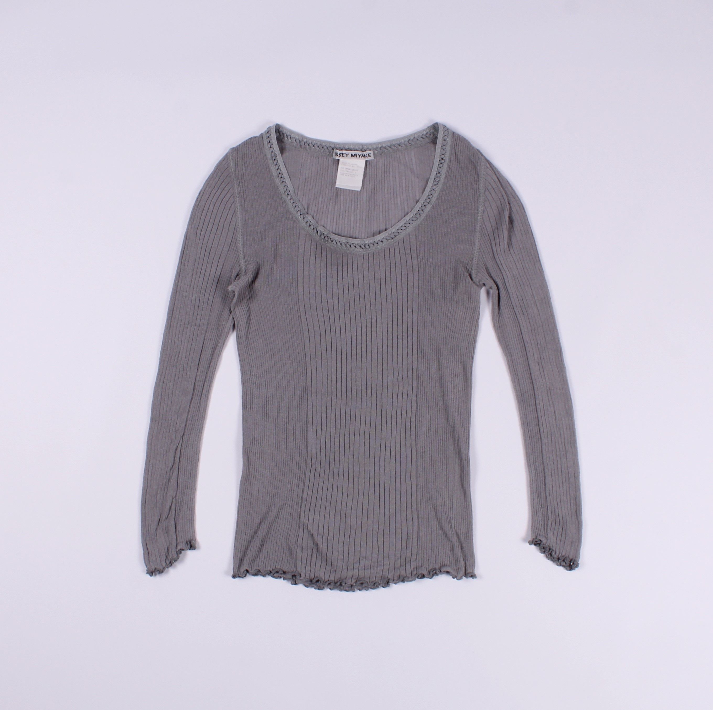 Issey Miyake Vintage Issey Miyake Silk Jumper Top Size S / US 4 / IT 40 - 4 Thumbnail
