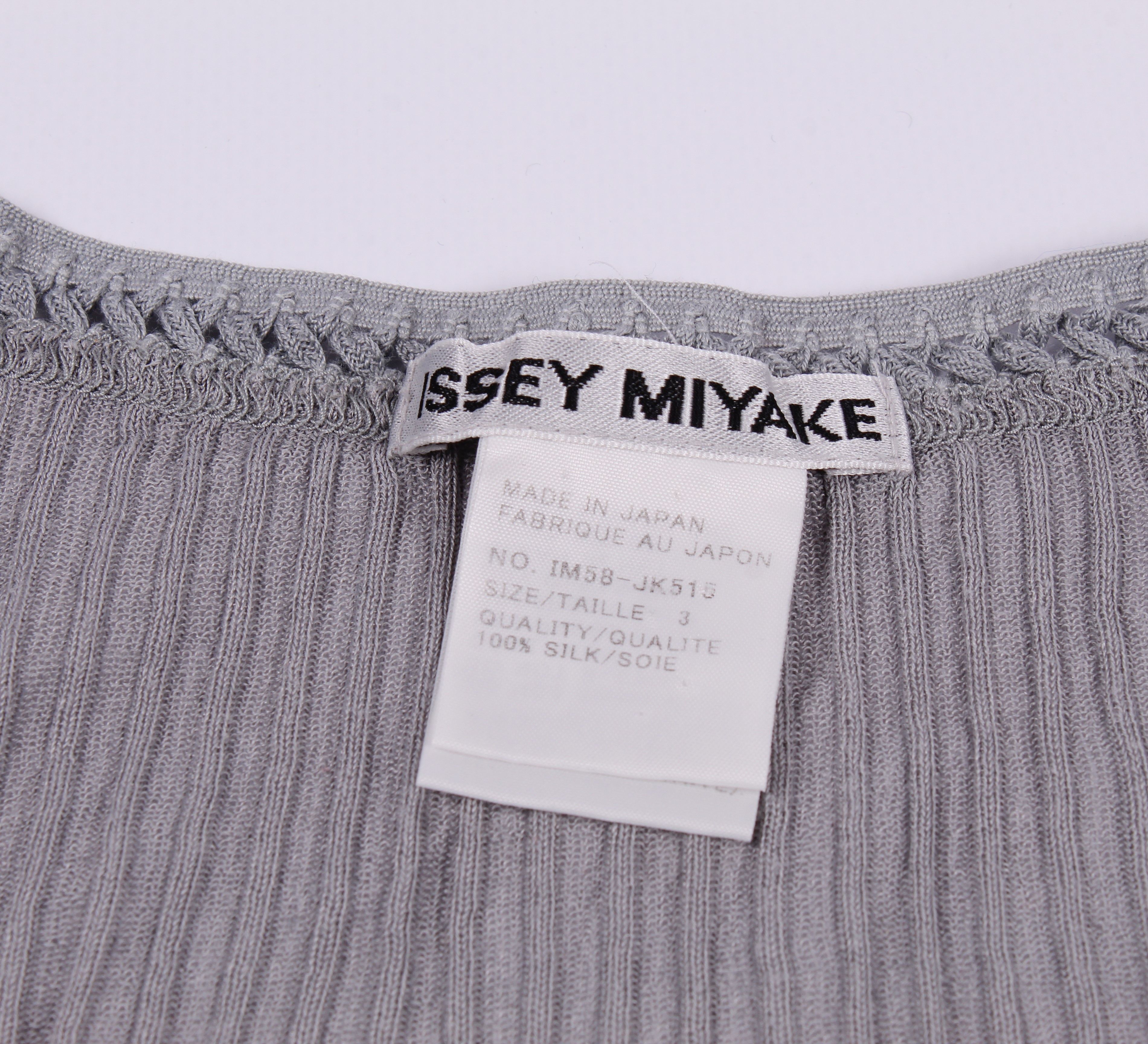 Issey Miyake Vintage Issey Miyake Silk Jumper Top Size S / US 4 / IT 40 - 6 Thumbnail