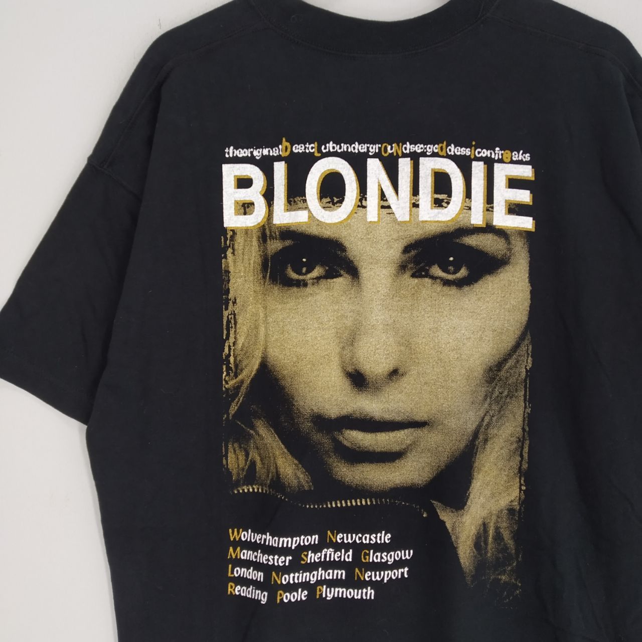 Band Tees Vintage 90s Blondie American Punk Rock Band Atomic Tour Tee Size US XL / EU 56 / 4 - 5 Thumbnail