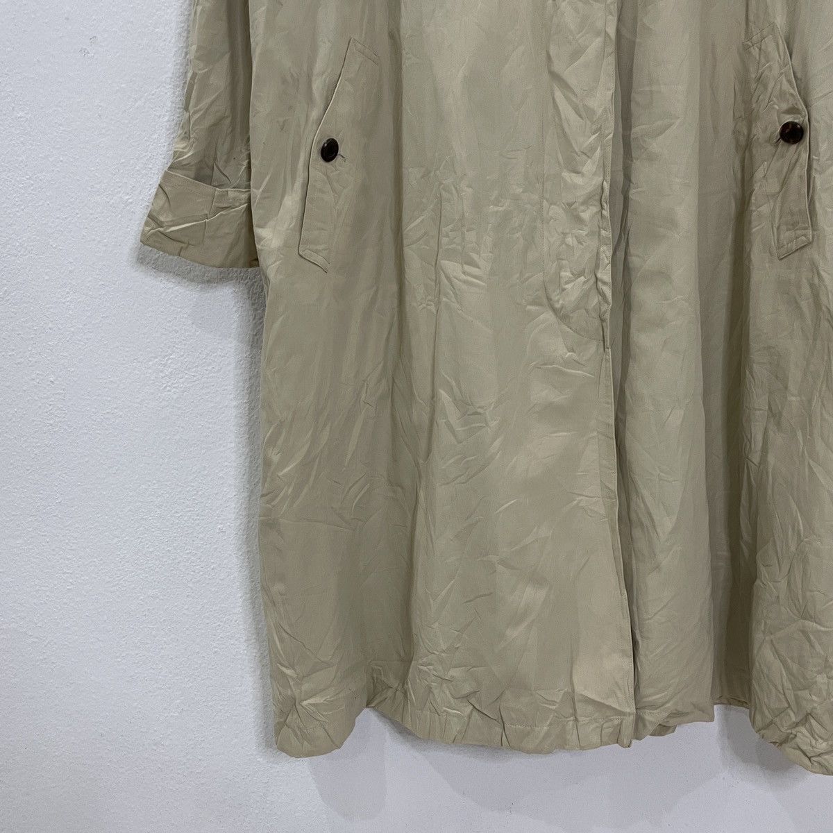 Burberry Vintage 90s Burberry’s Trench Coat Jacket Size US XL / EU 56 / 4 - 3 Thumbnail