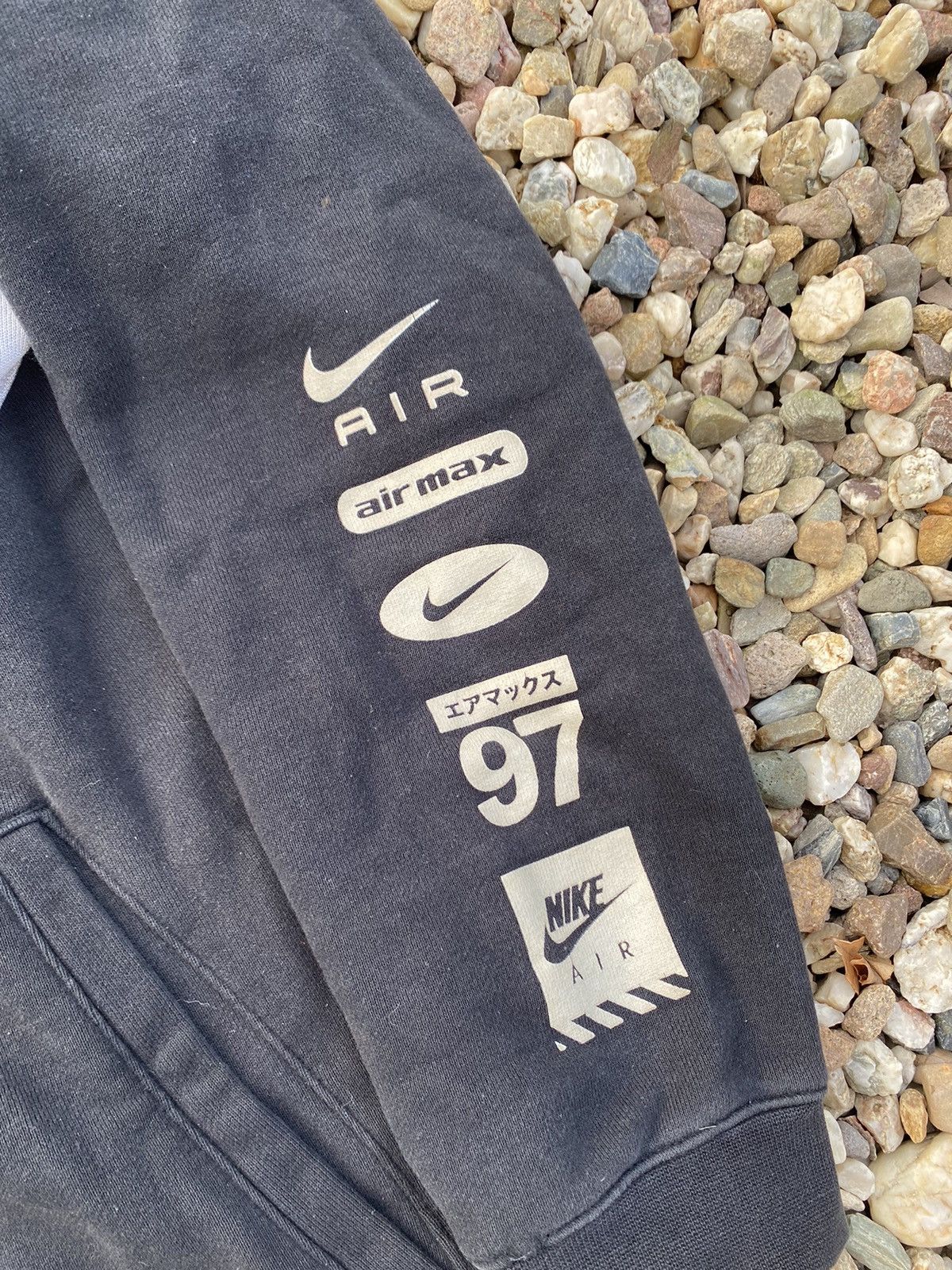 Nike Nike air max 97 vintage hoodie Size US S / EU 44-46 / 1 - 3 Thumbnail