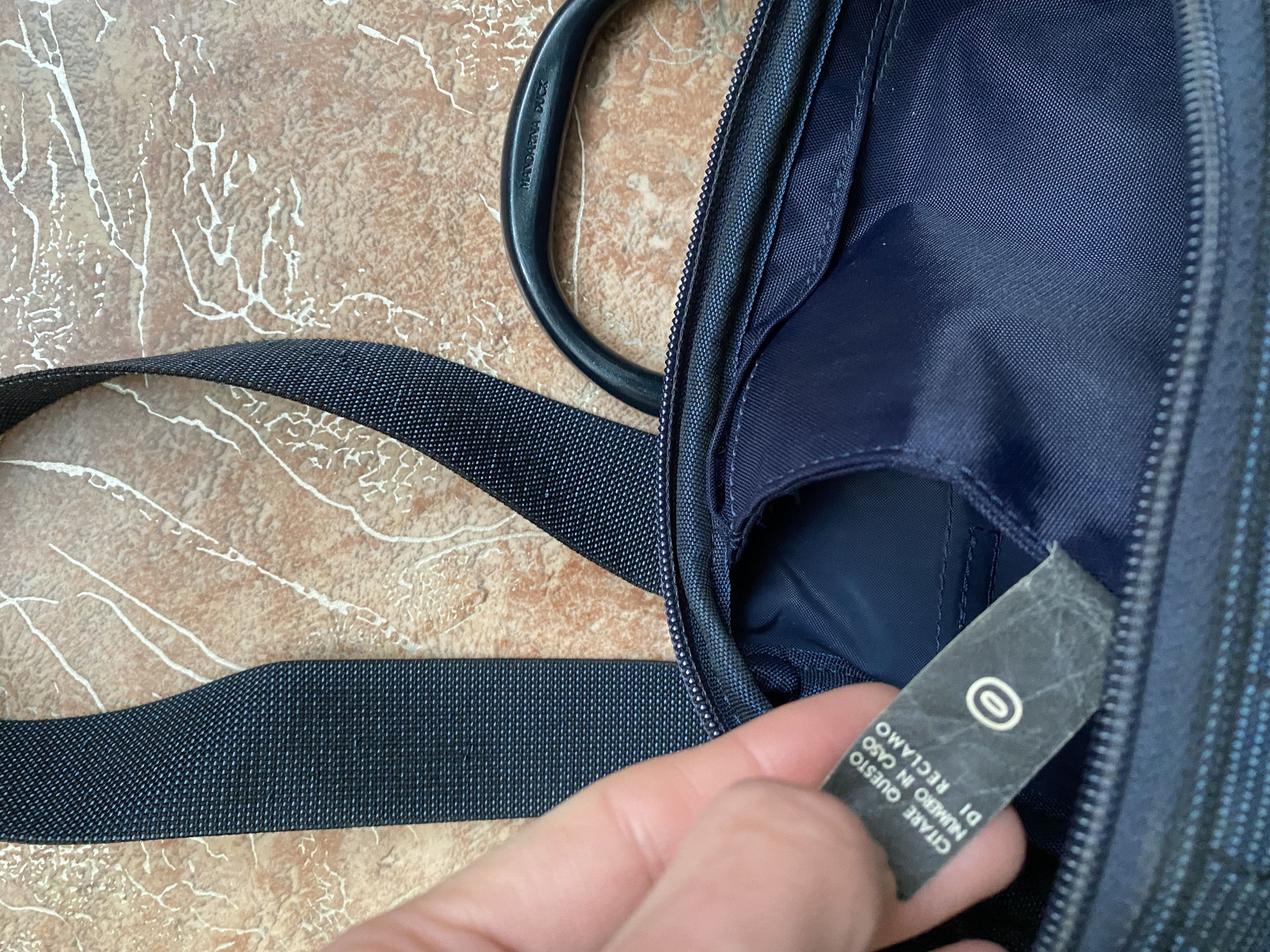 Mandarina Duck × Vintage × Yohji Yamamoto Vintage Mandarina Duck x Yohji yamamoto shimmer bag Size ONE SIZE - 12 Thumbnail