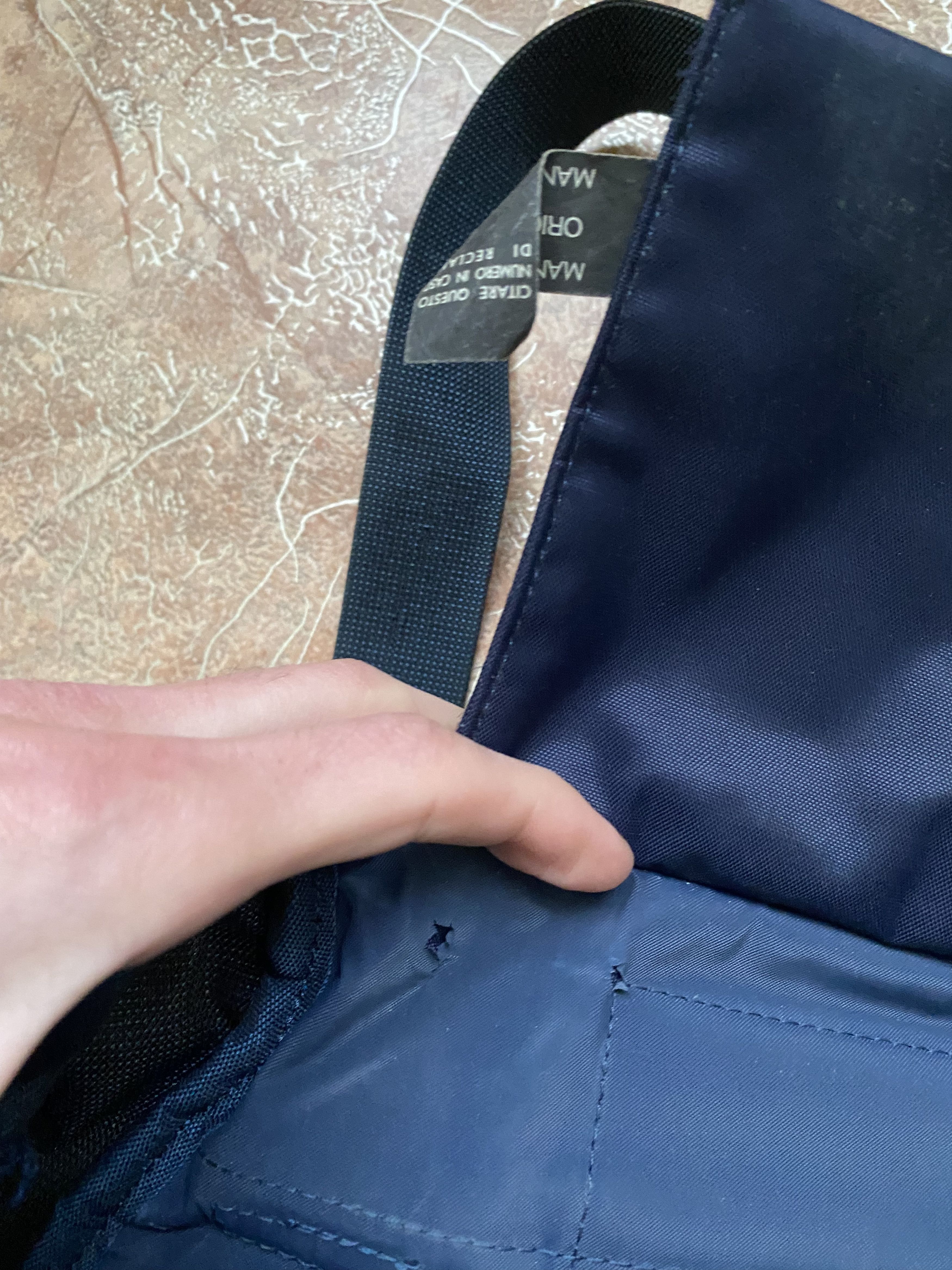 Mandarina Duck × Vintage × Yohji Yamamoto Vintage Mandarina Duck x Yohji yamamoto shimmer bag Size ONE SIZE - 13 Thumbnail