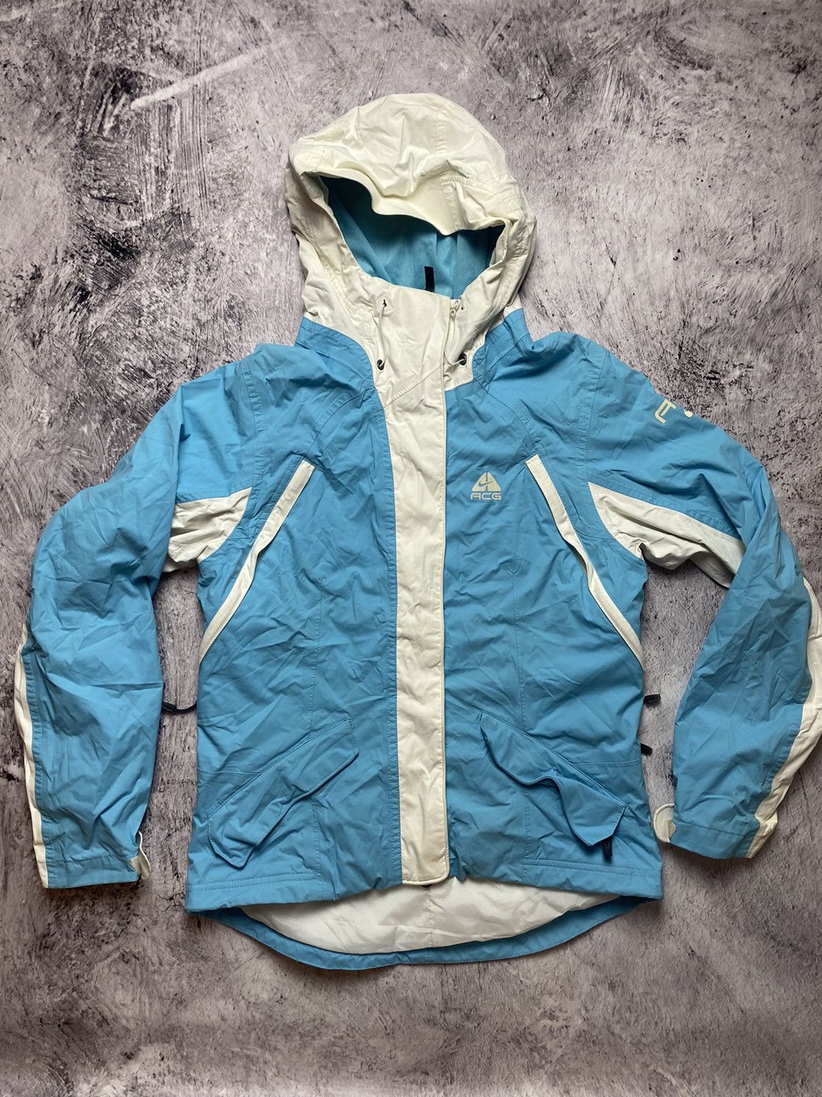 Nike Nike acg baby blue Vintage jacket Size S / US 4 / IT 40 - 1 Thumbnail