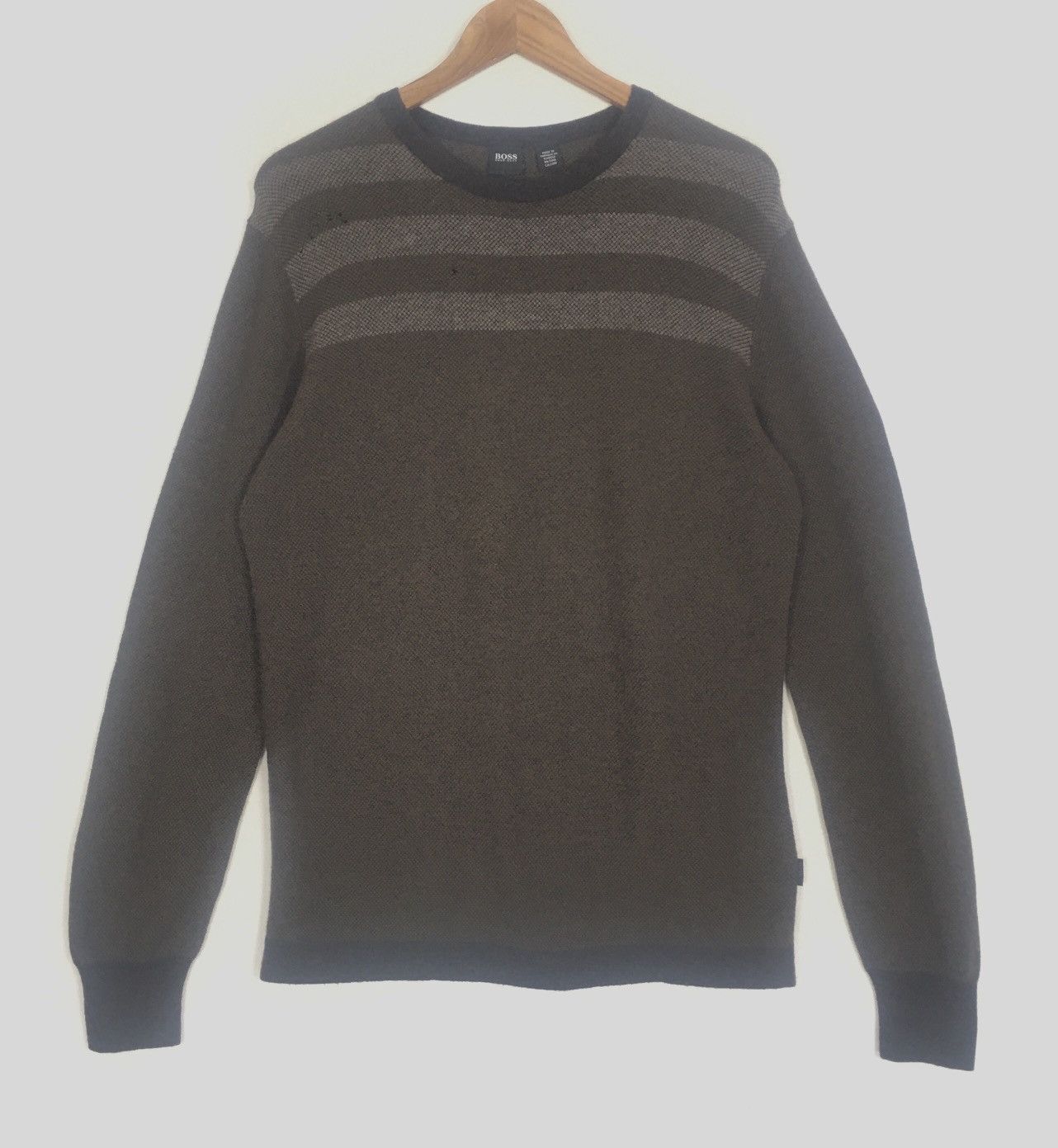 Designer Boss Hugo Boss Designer Luxury Clothing Crewneck Sweashirt Size US S / EU 44-46 / 1 - 1 Thumbnail