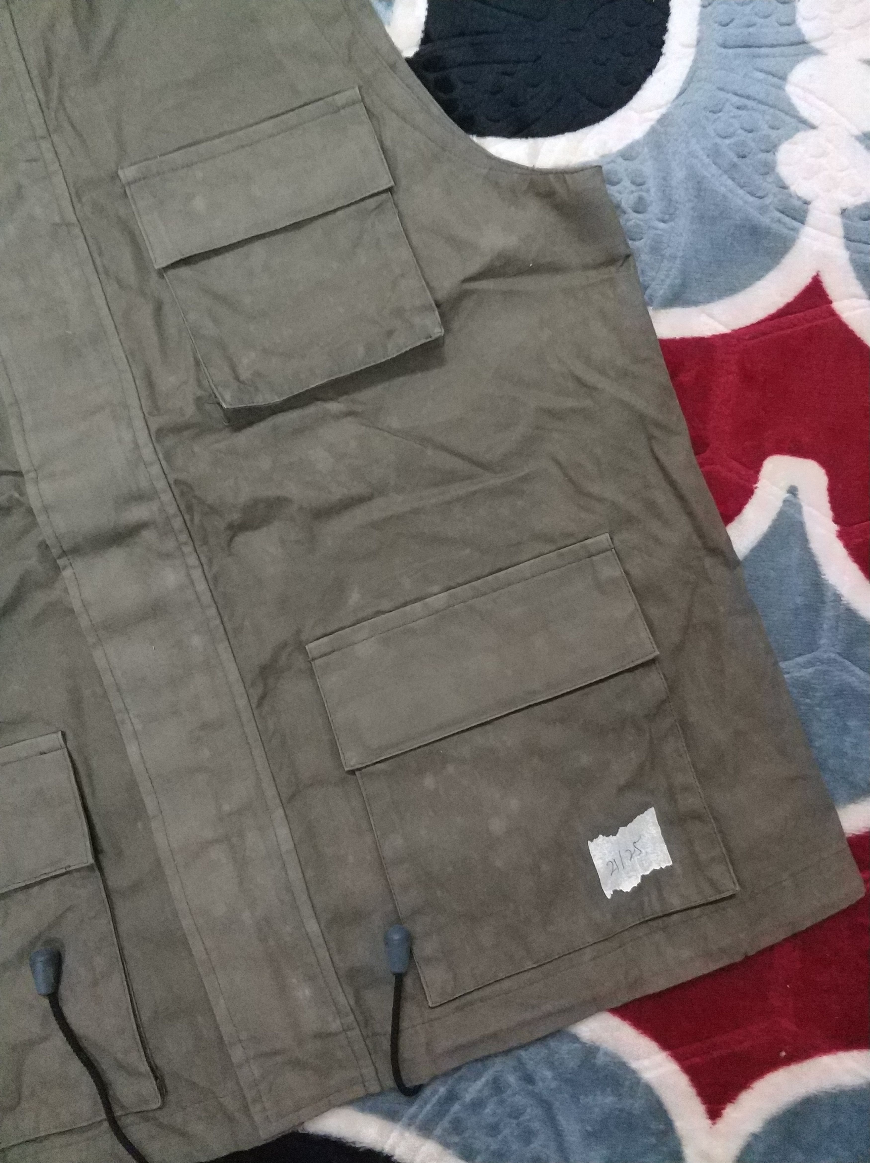 Superga 🔥Rare Superga Green Army Tactical Vest Size US S / EU 44-46 / 1 - 5 Thumbnail